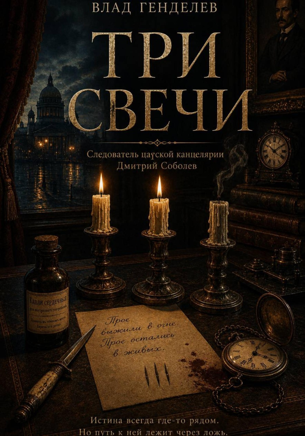 Обложка книги «Три Свечи»
