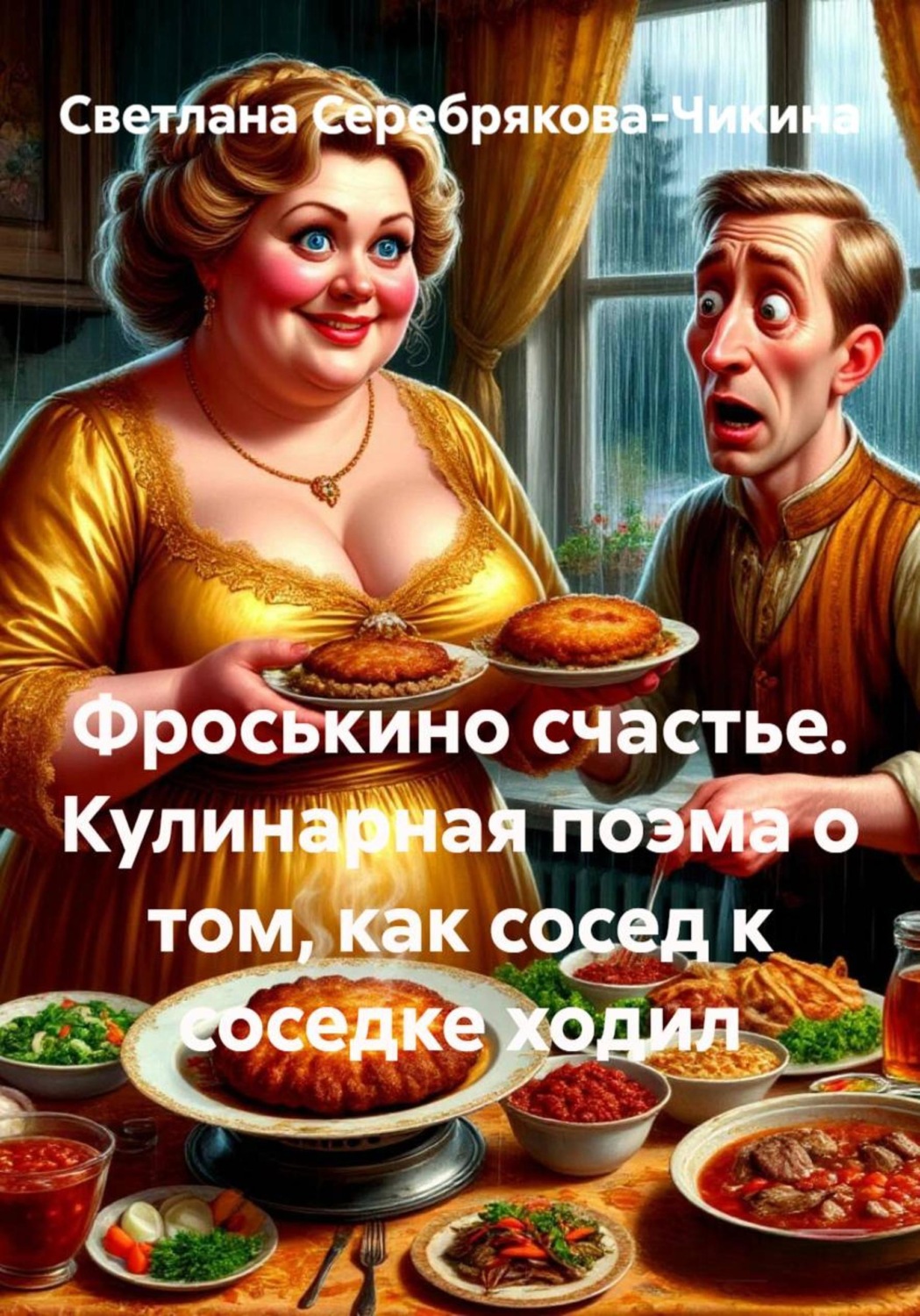 Обложка книги «Фроськино счастье. Кулинарная поэма о том, как сосед к соседке ходил»