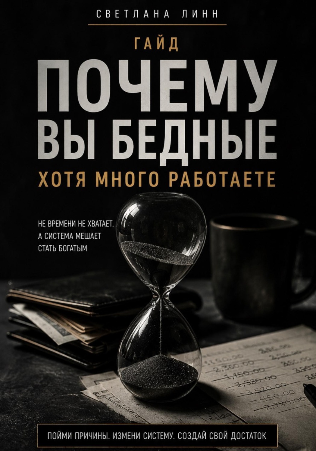 Обложка книги «Почему вы бедные, хотя много работаете»