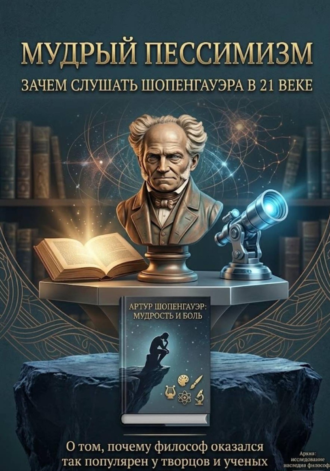 Обложка книги «Мудрый пессимизм»