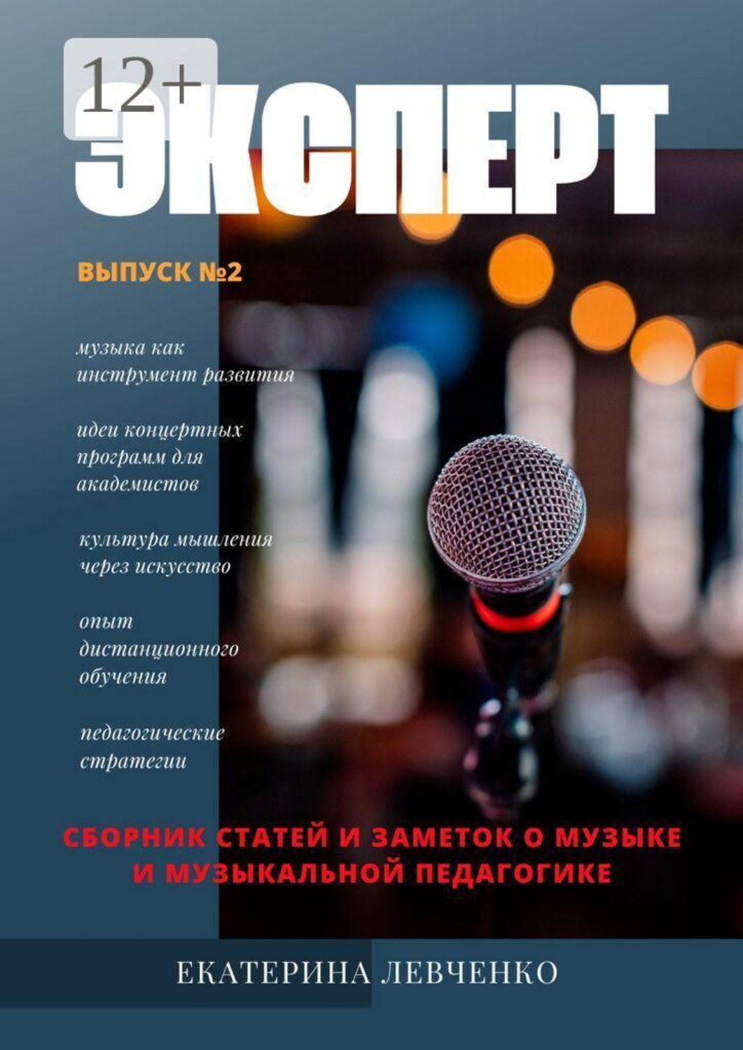 Обложка книги «Эксперт. Сборник статей и заметок о музыке и музыкальной педагогике. Выпуск №2»