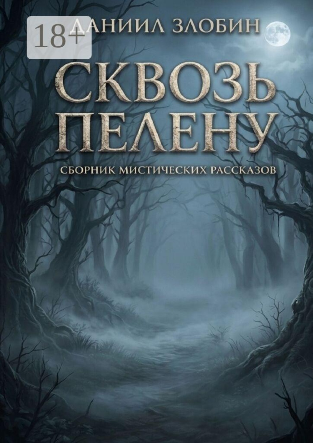 Обложка книги «Сквозь пелену. Сборник мистических рассказов»