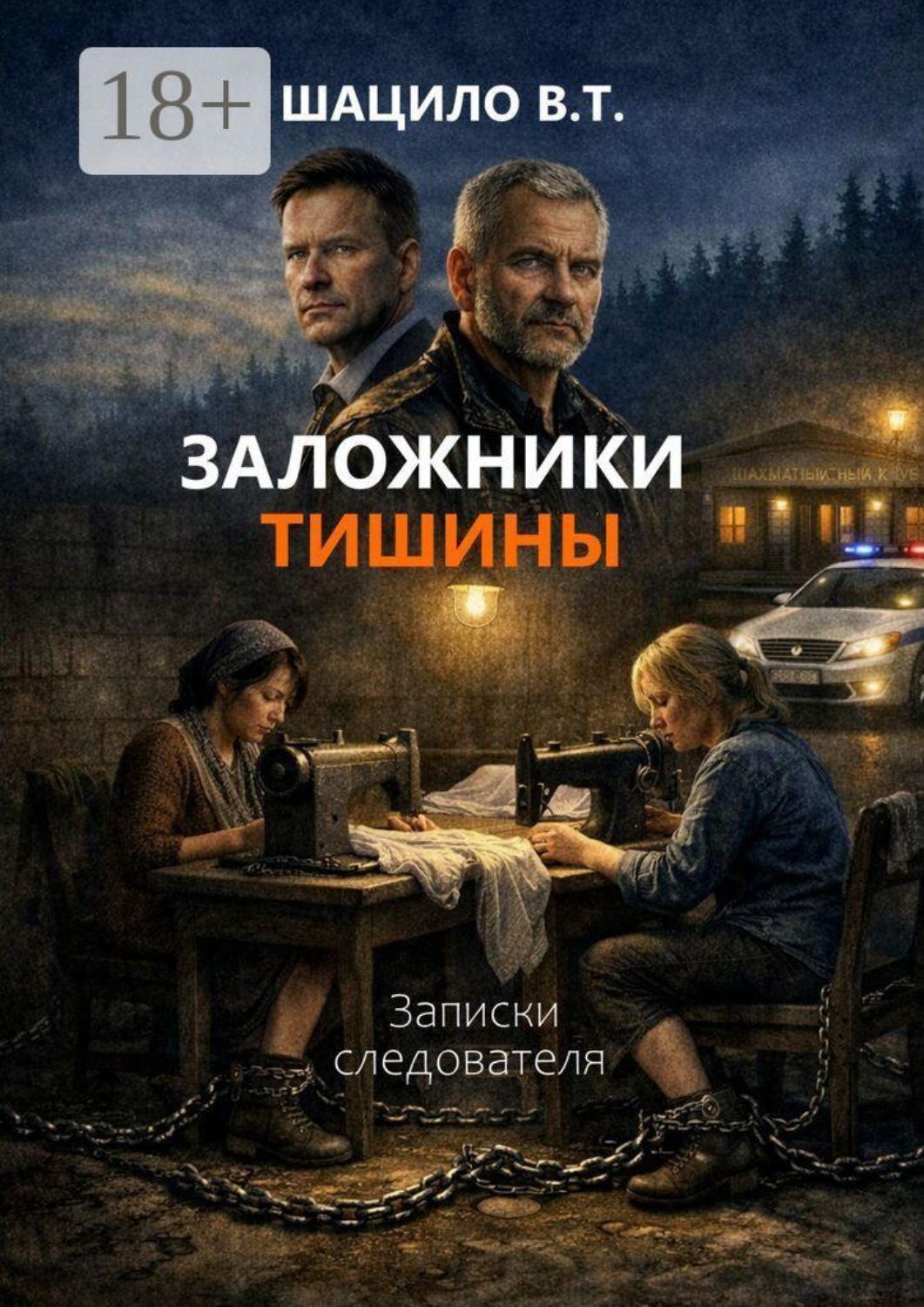 Обложка книги «Записки следователя. Заложники тишины»