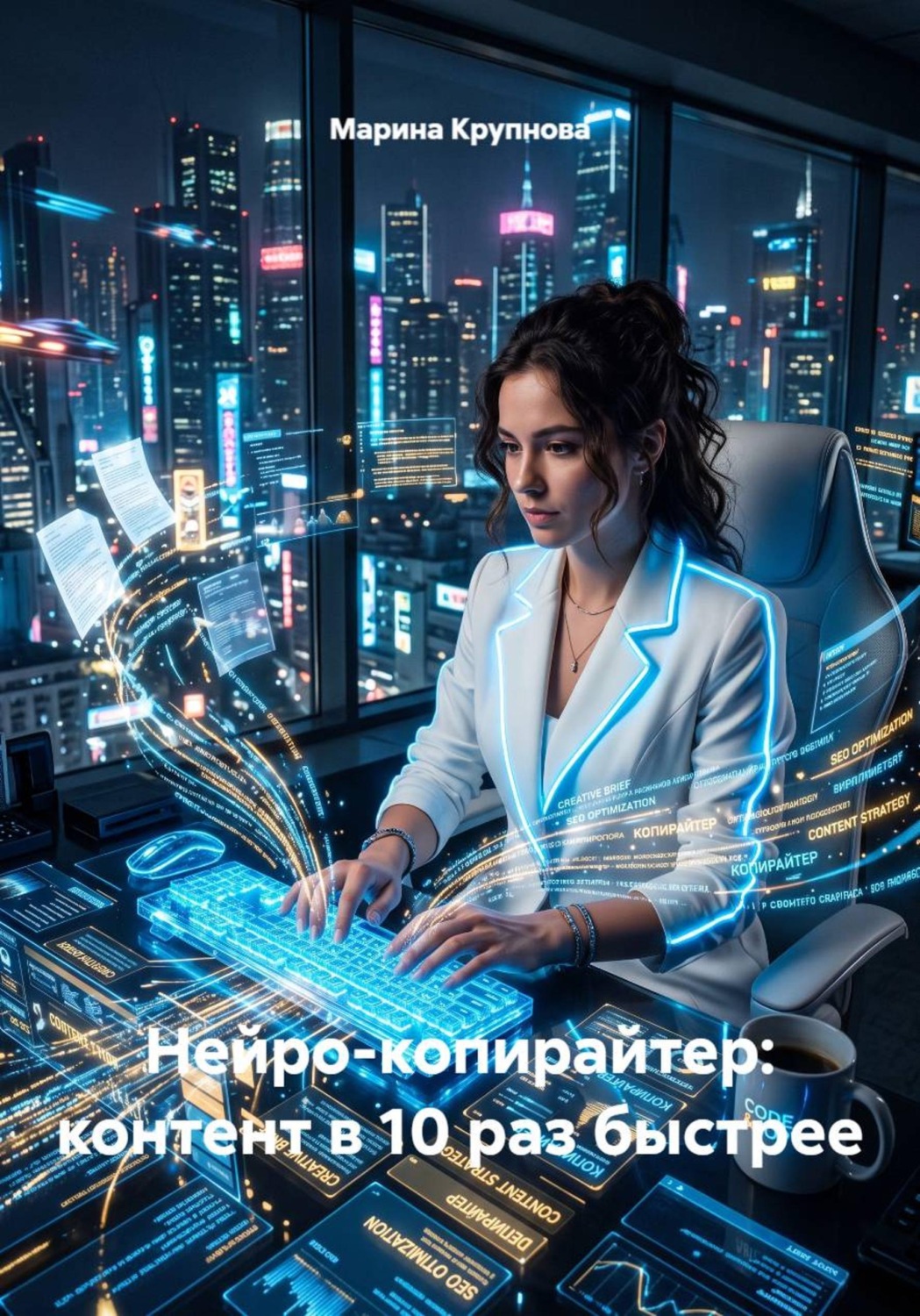Обложка книги «Нейро-копирайтер: контент в 10 раз быстрее»