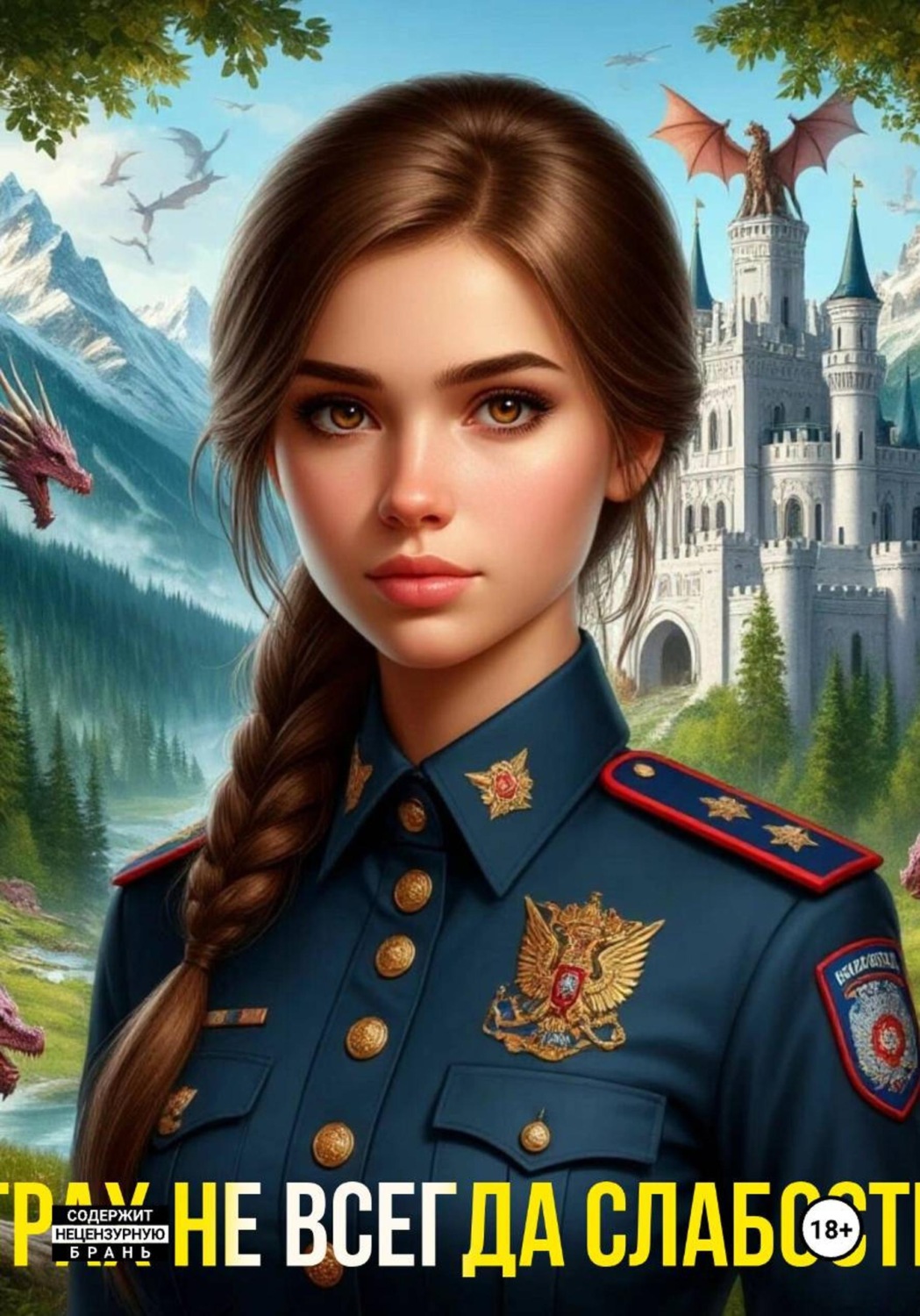 Обложка книги «Страх не всегда слабость»