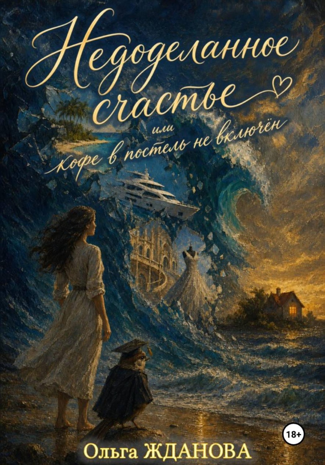 Обложка книги «Недоделанное счастье или кофе в постель не включён»