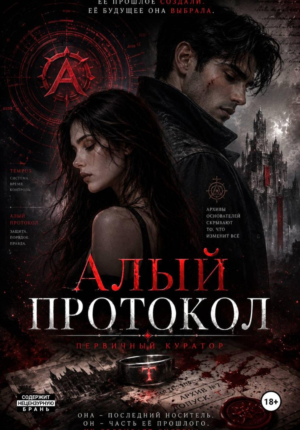 Обложка книги «Алый Протокол 2 - Первичный Куратор»