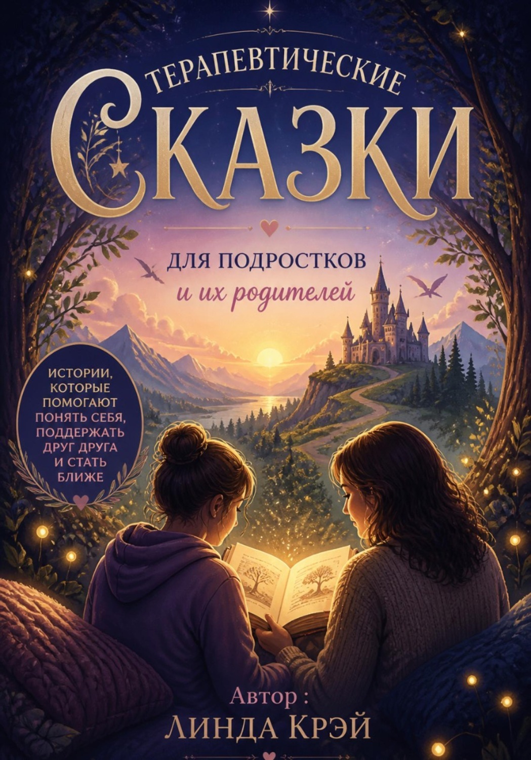 Обложка книги «Сборник терапевтических сказок для подростков и их родителей»