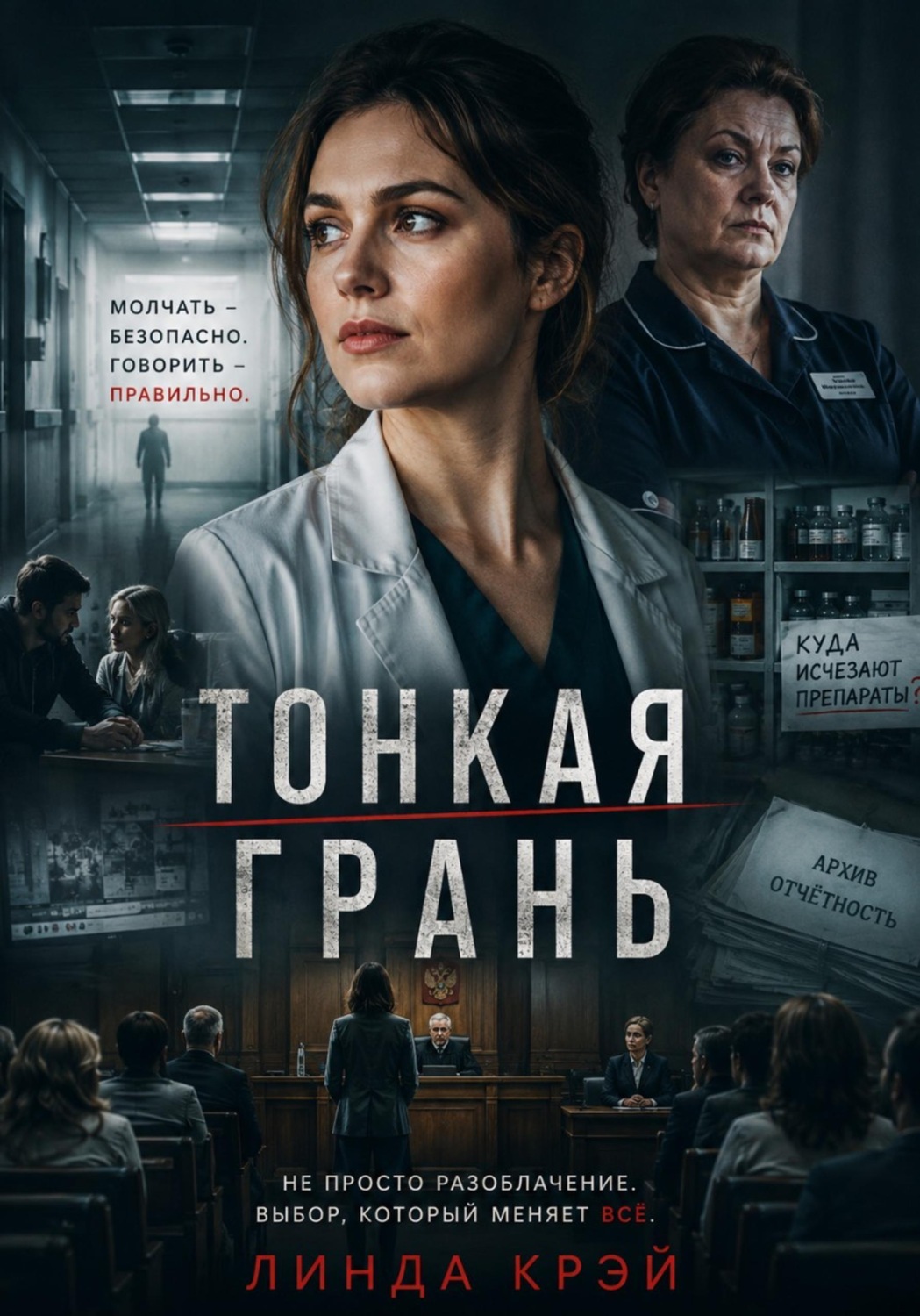 Обложка книги «Тонкая грань»