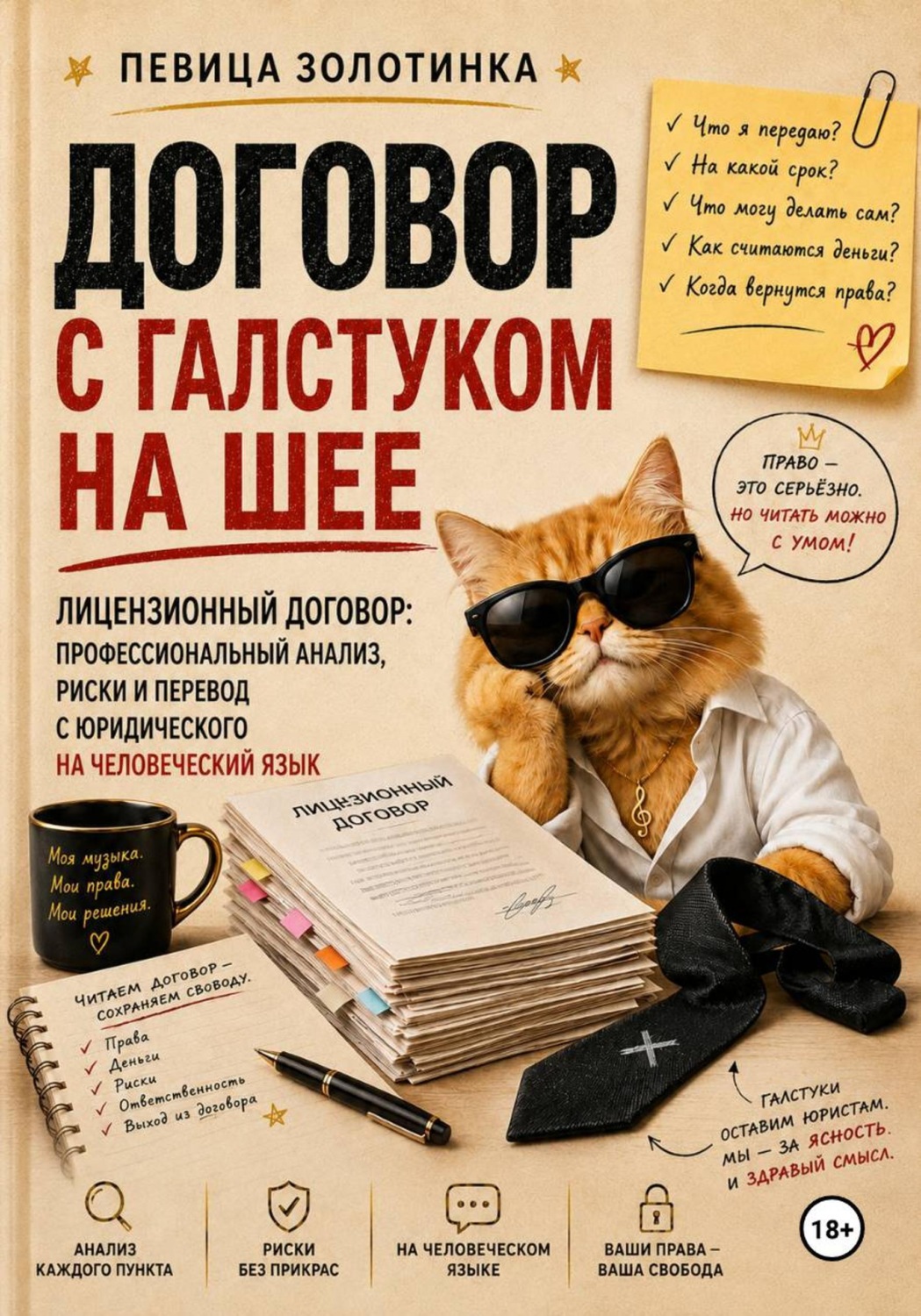 Обложка книги «Договор с галстуком на шее»