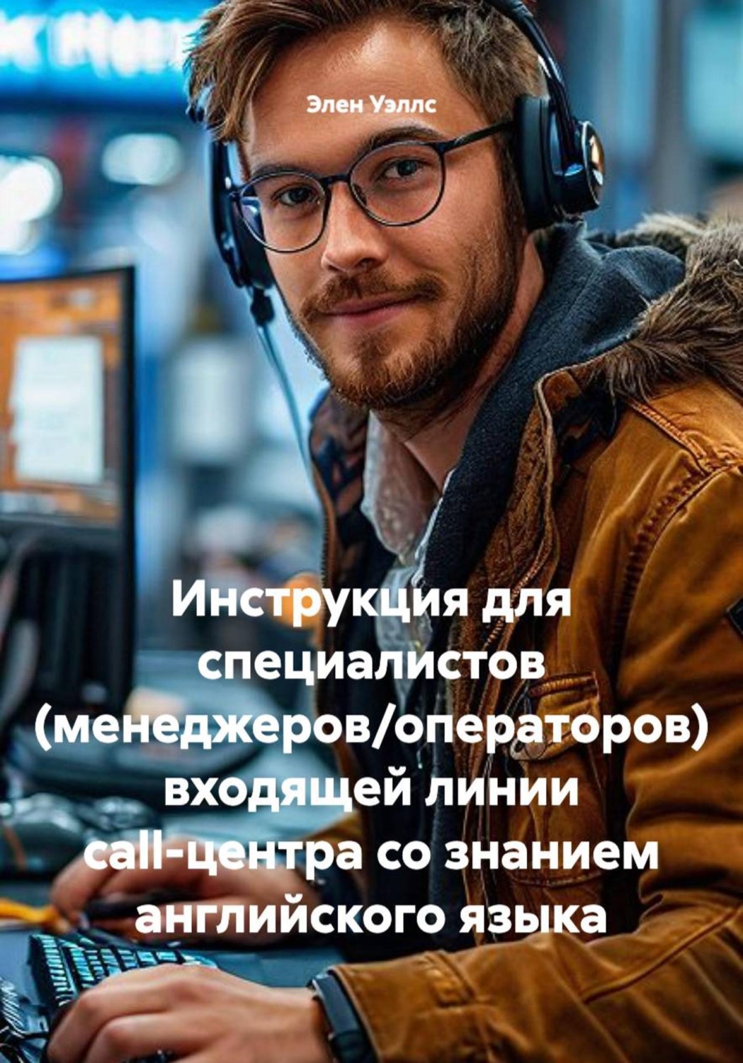Обложка книги «Инструкция для специалистов (менеджеров/операторов) входящей линии call-центра со знанием английского языка»
