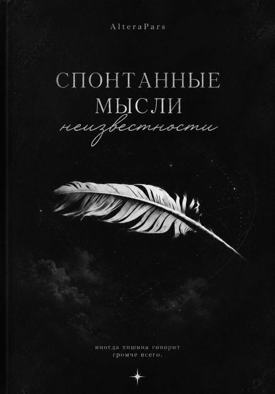 Обложка книги «Спонтанные мысли неизвестности»