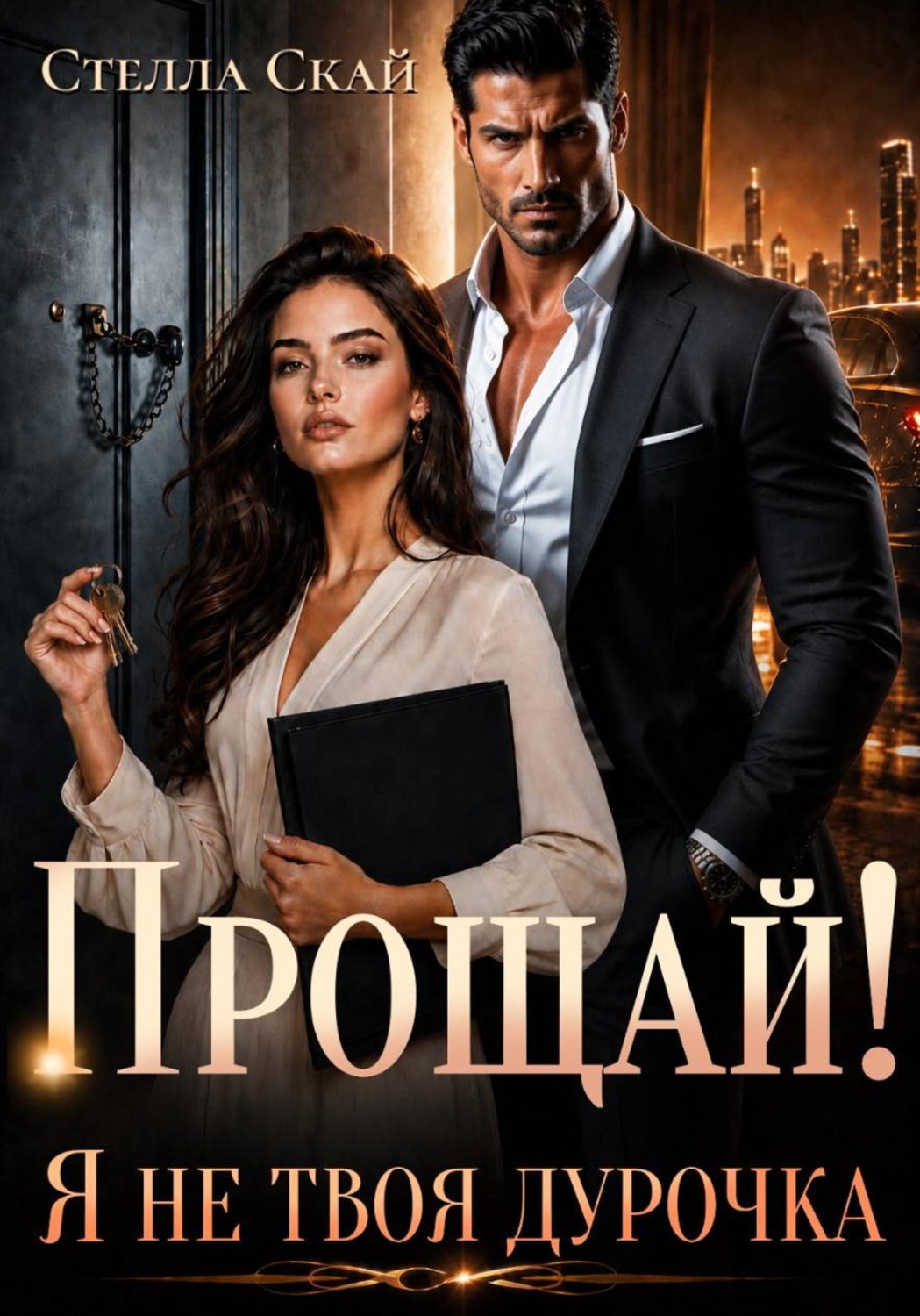 Обложка книги «Прощай! Я не твоя дурочка»