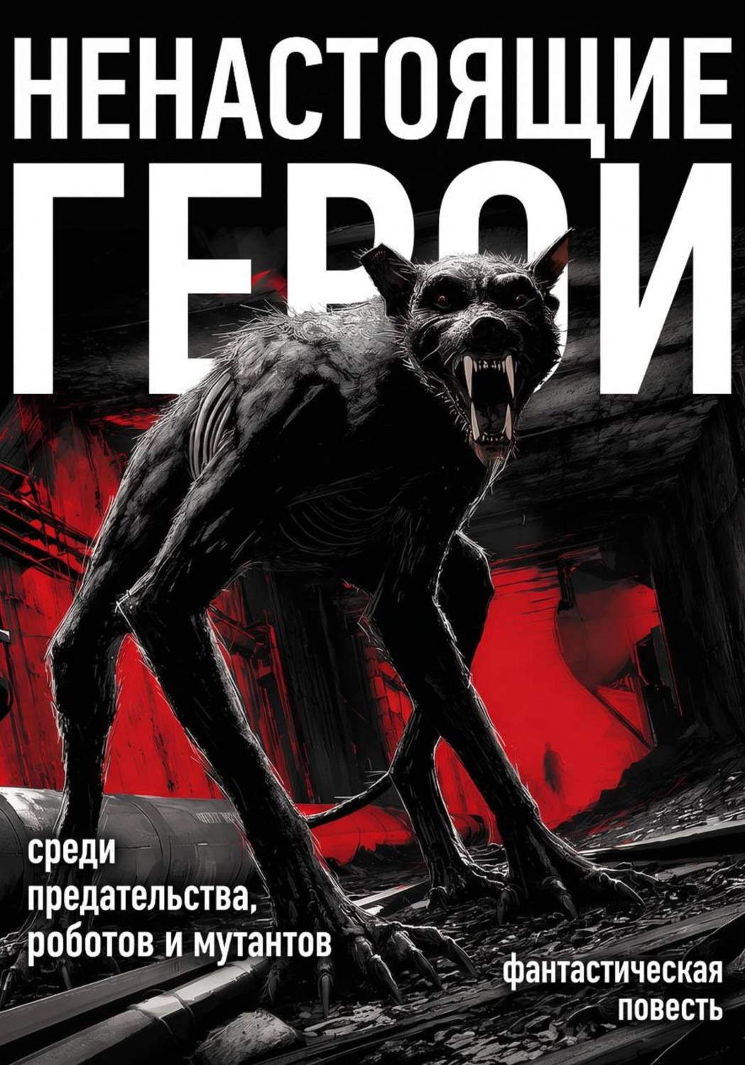 Обложка книги «Ненастоящие герои»