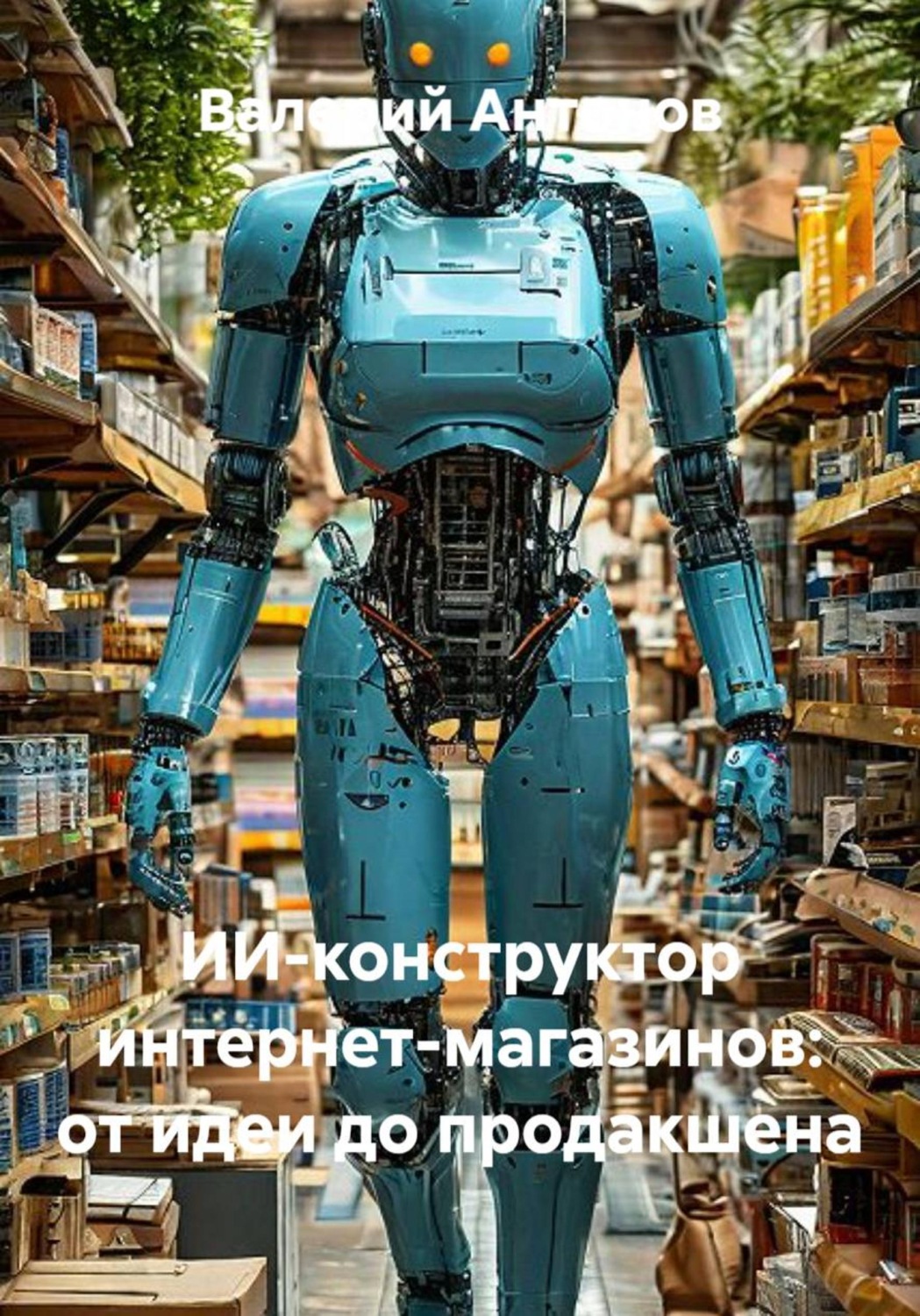 Обложка книги «ИИ-конструктор интернет-магазинов: от идеи до продакшена»