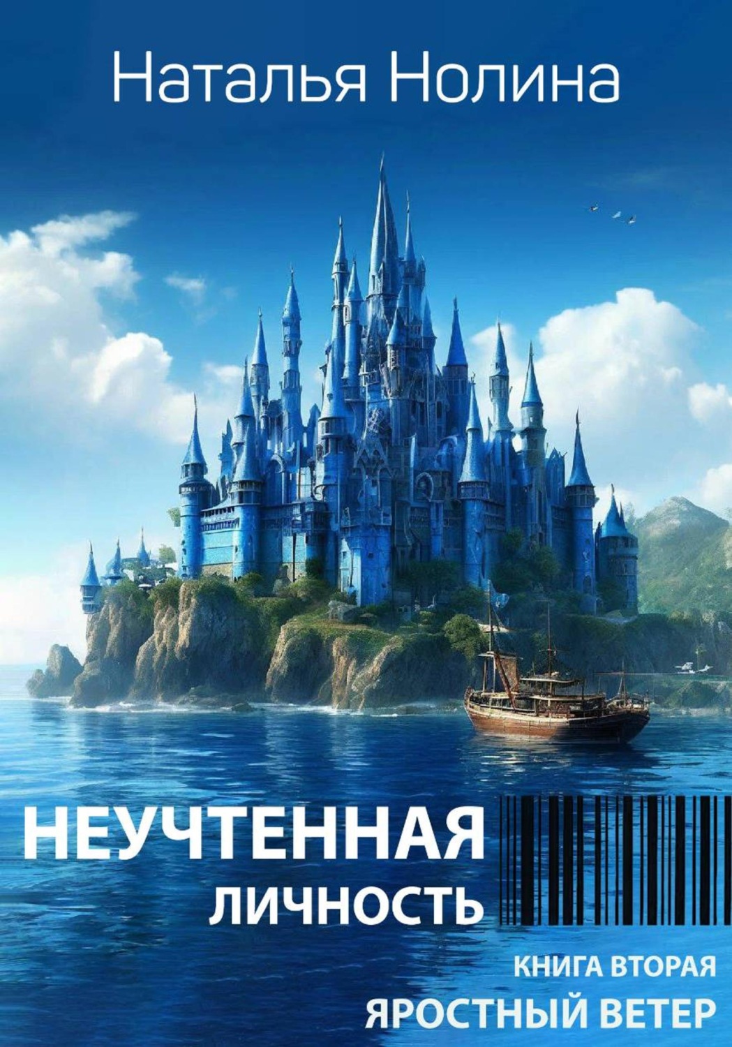 Обложка книги «Неучтённая личность. Книга вторая. Яростный ветер»