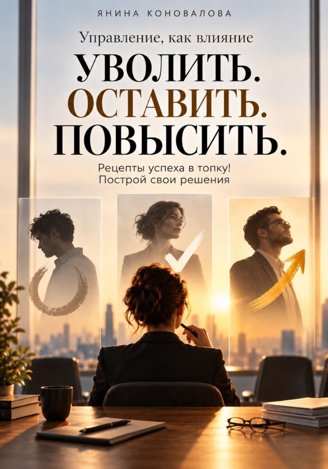 Обложка книги «Уволить. Оставить. Повысить»