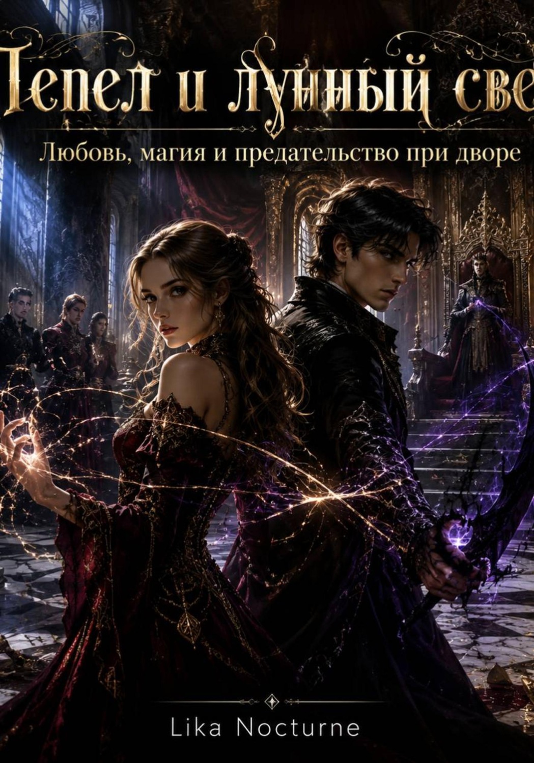 Обложка книги «Пепел и лунный свет»