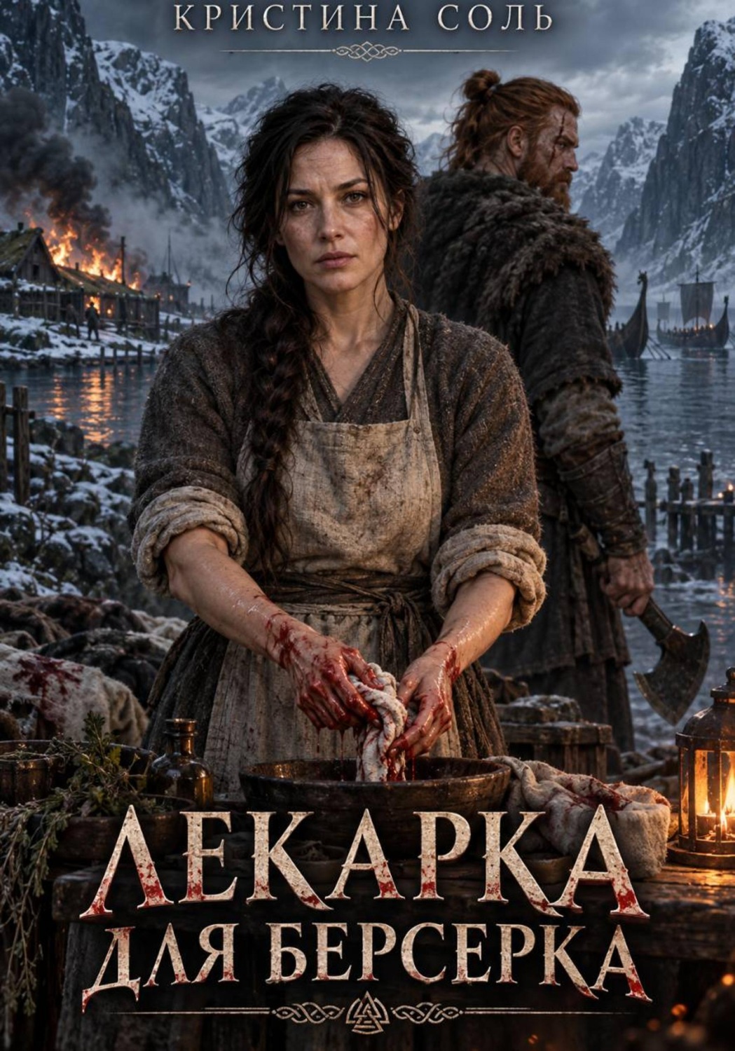 Обложка книги «Лекарка для берсерка»