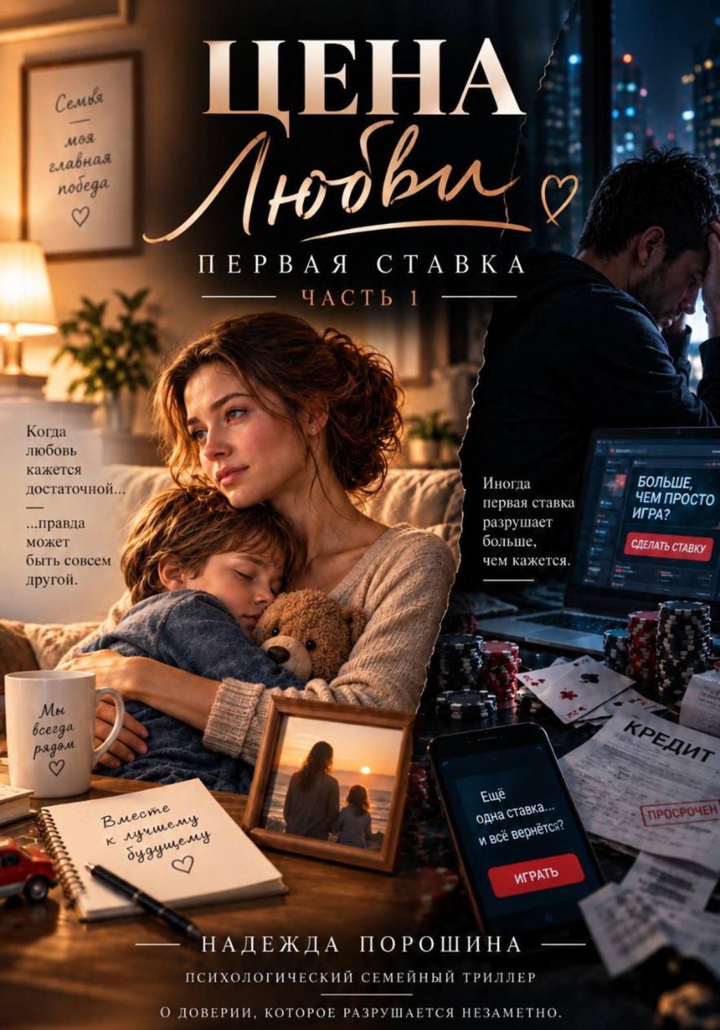 Обложка книги «ЦЕНА ЛЮБВИ. Часть 1. Первая ставка»