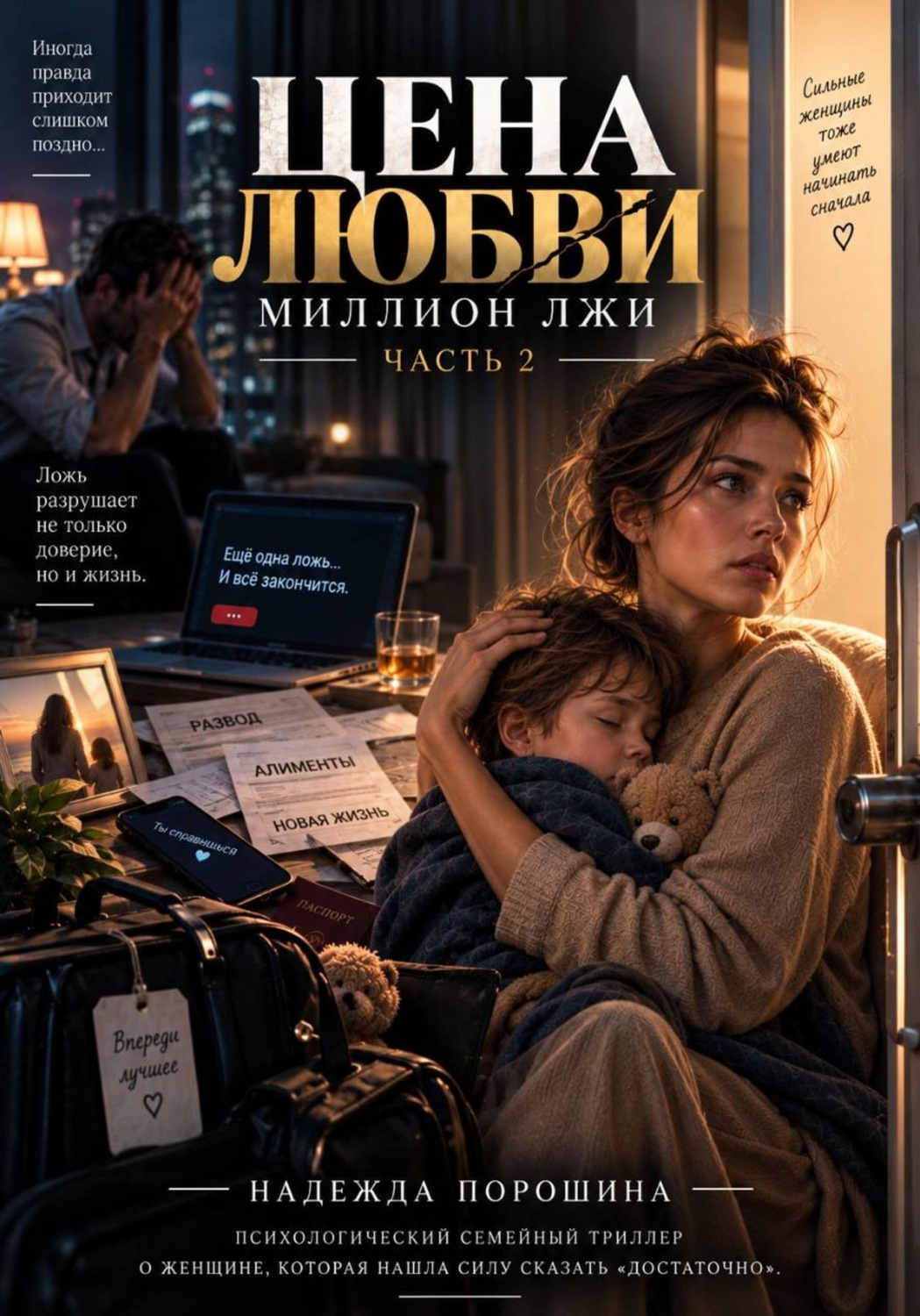 Обложка книги «ЦЕНА ЛЮБВИ. Часть 2. Миллион лжи»