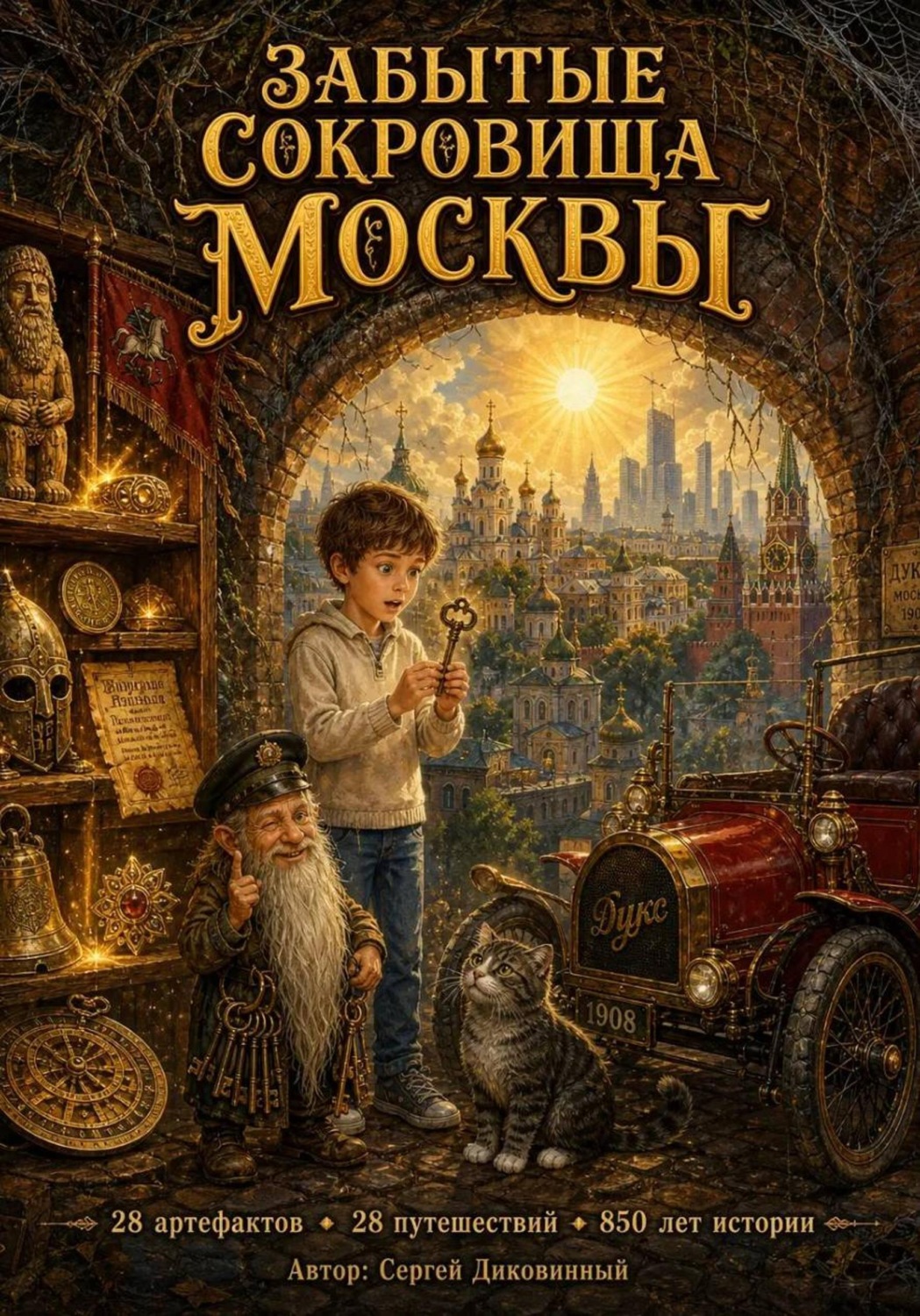 Обложка книги «Забытые сокровища Москвы»