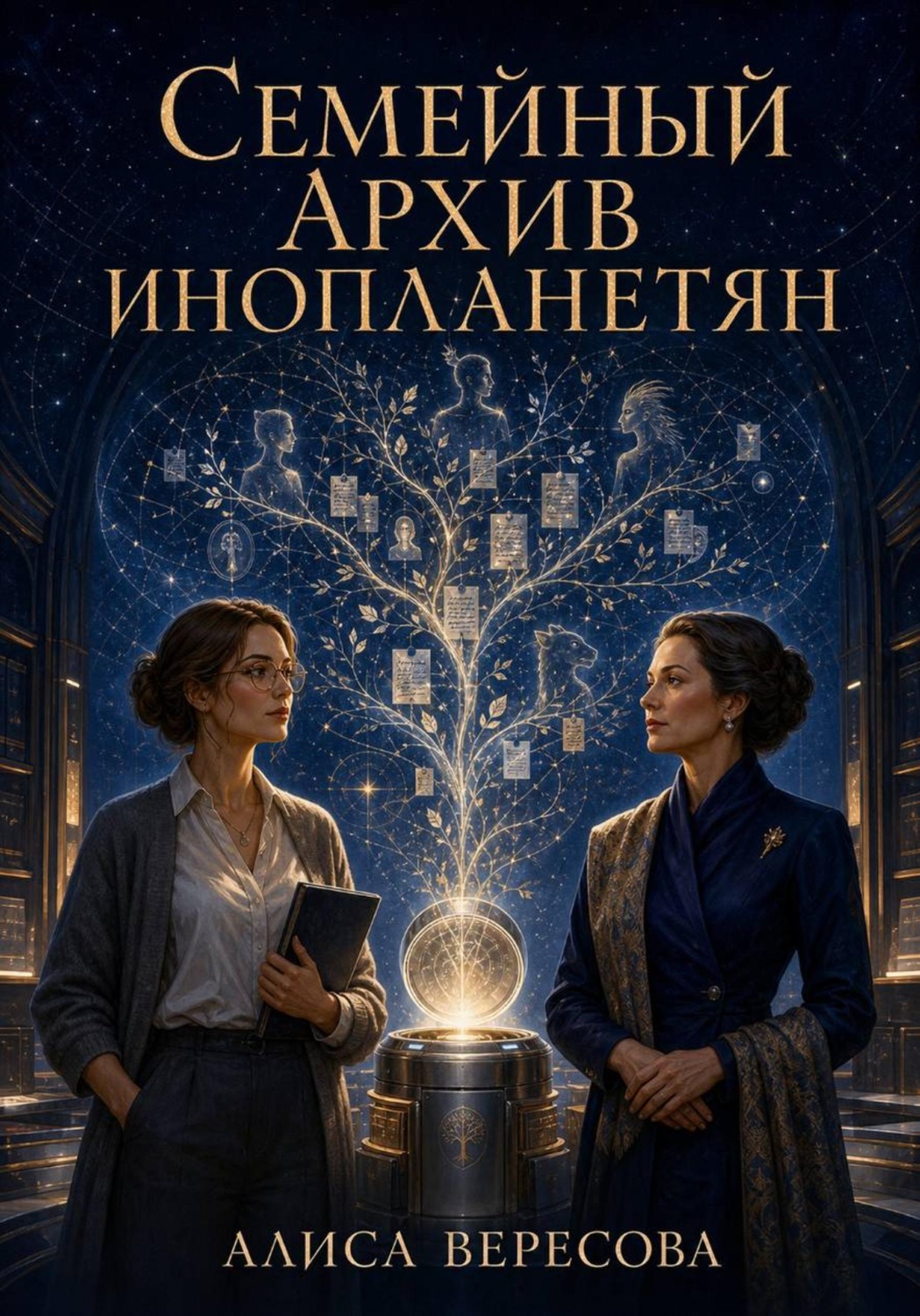 Обложка книги «Семейный архив инопланетян»