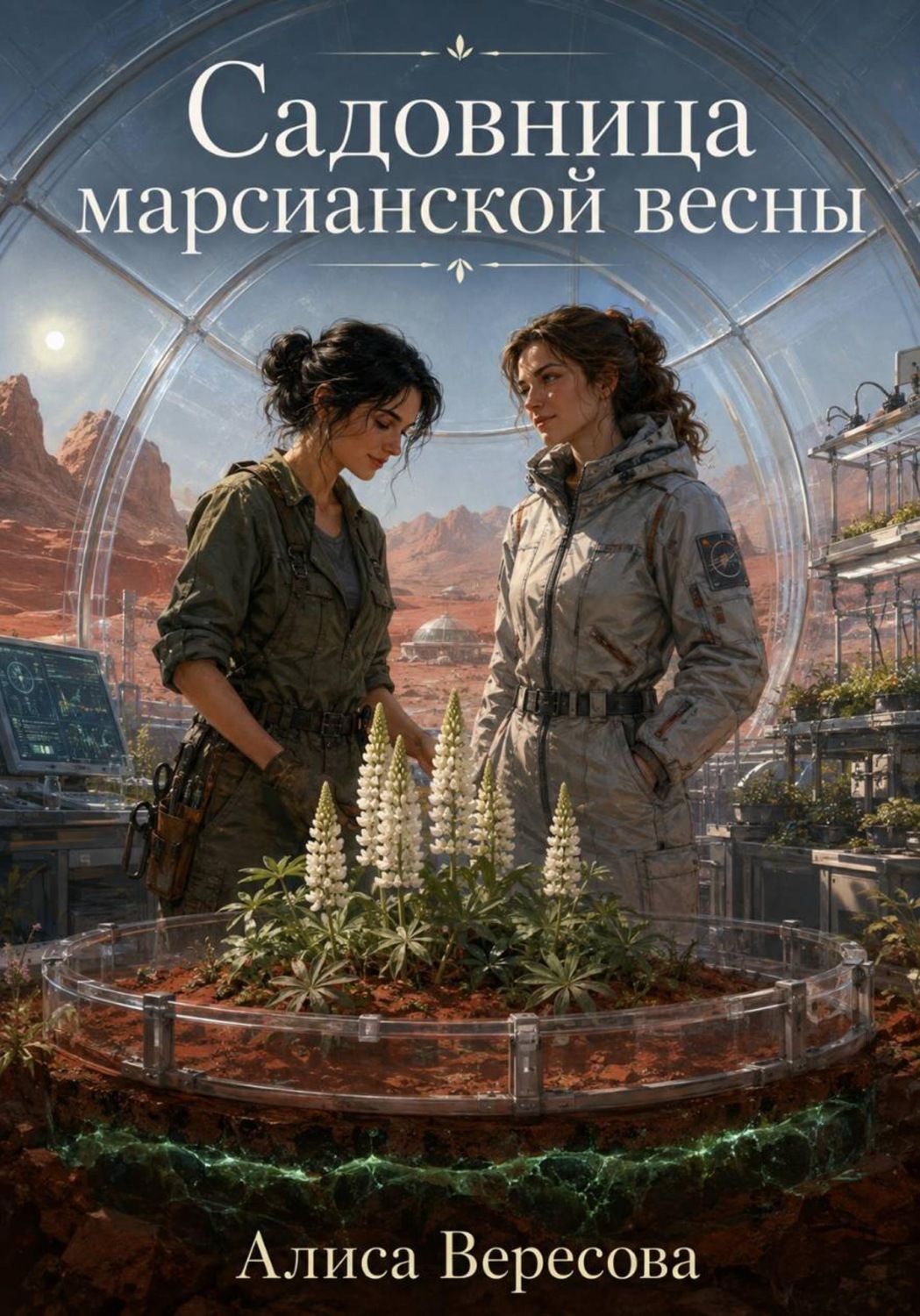 Обложка книги «Садовница марсианской весны»