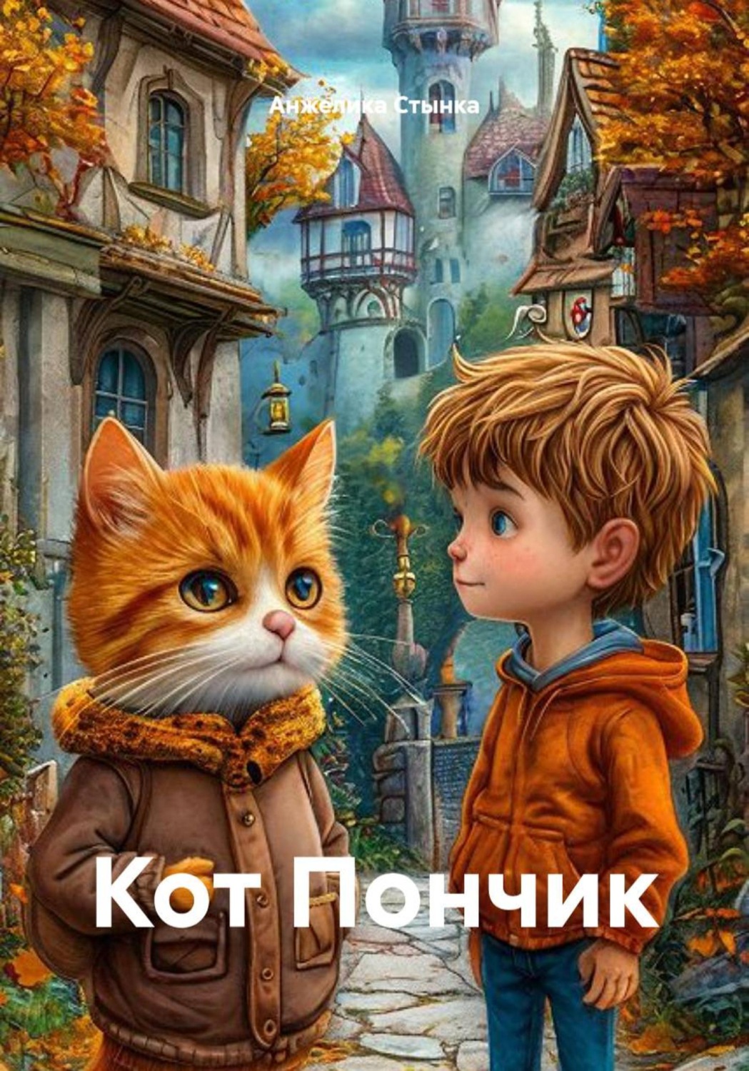 Обложка книги «Кот Пончик»