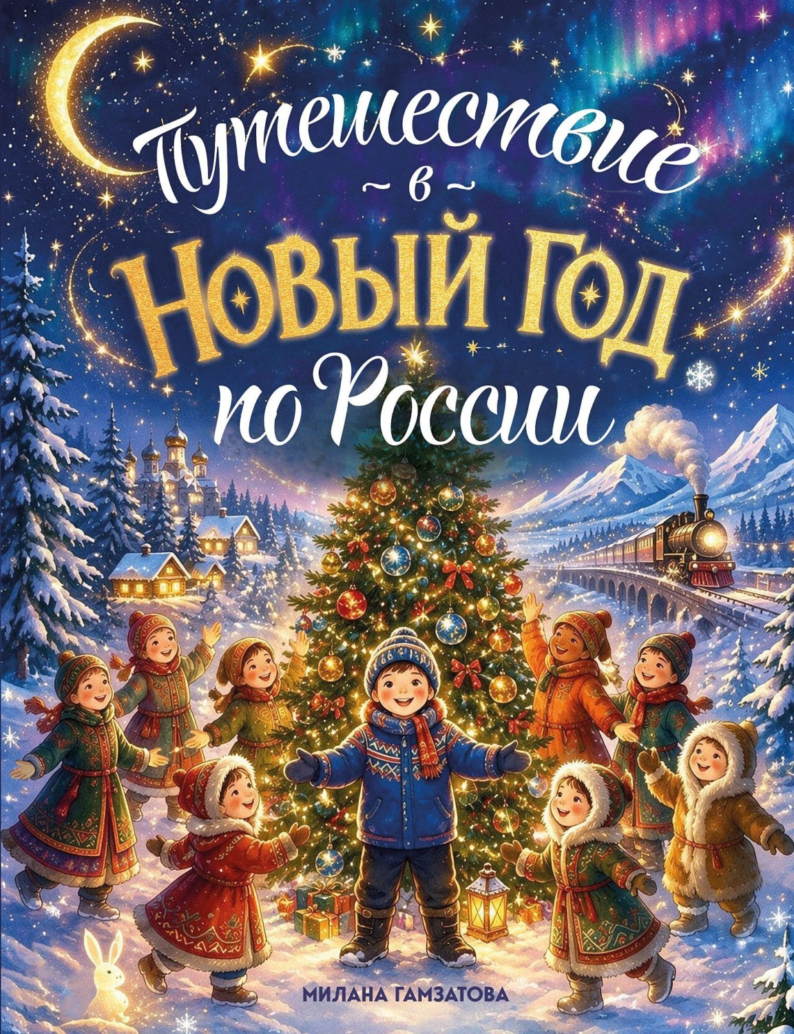 Обложка книги «Путешествие в Новый год по России»