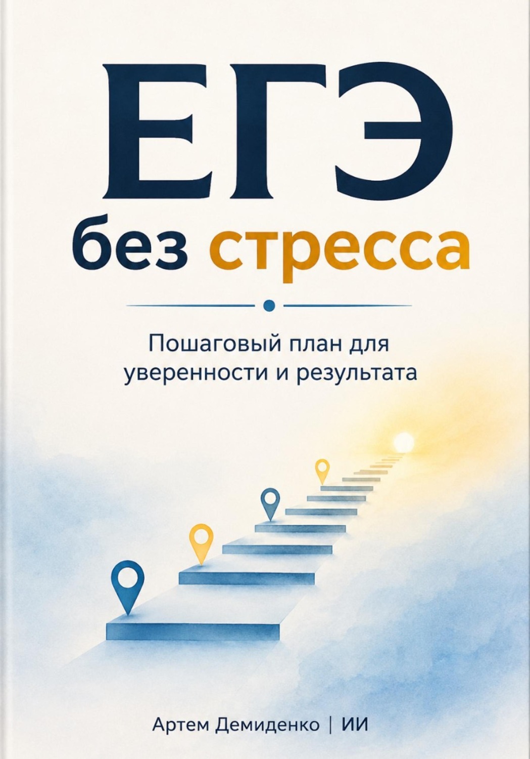 Обложка книги «ЕГЭ без стресса: Пошаговый план для уверенности и результата»