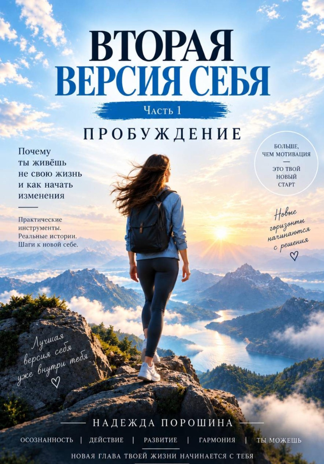 Обложка книги «Вторая версия себя. Часть 1. Пробуждение»