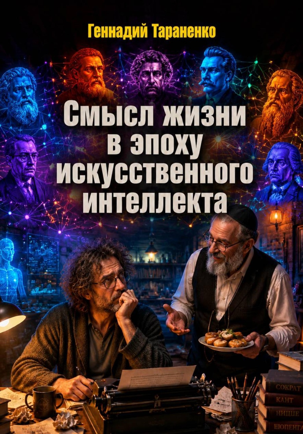 Обложка книги «Смысл жизни в эпоху искусственного интеллекта»