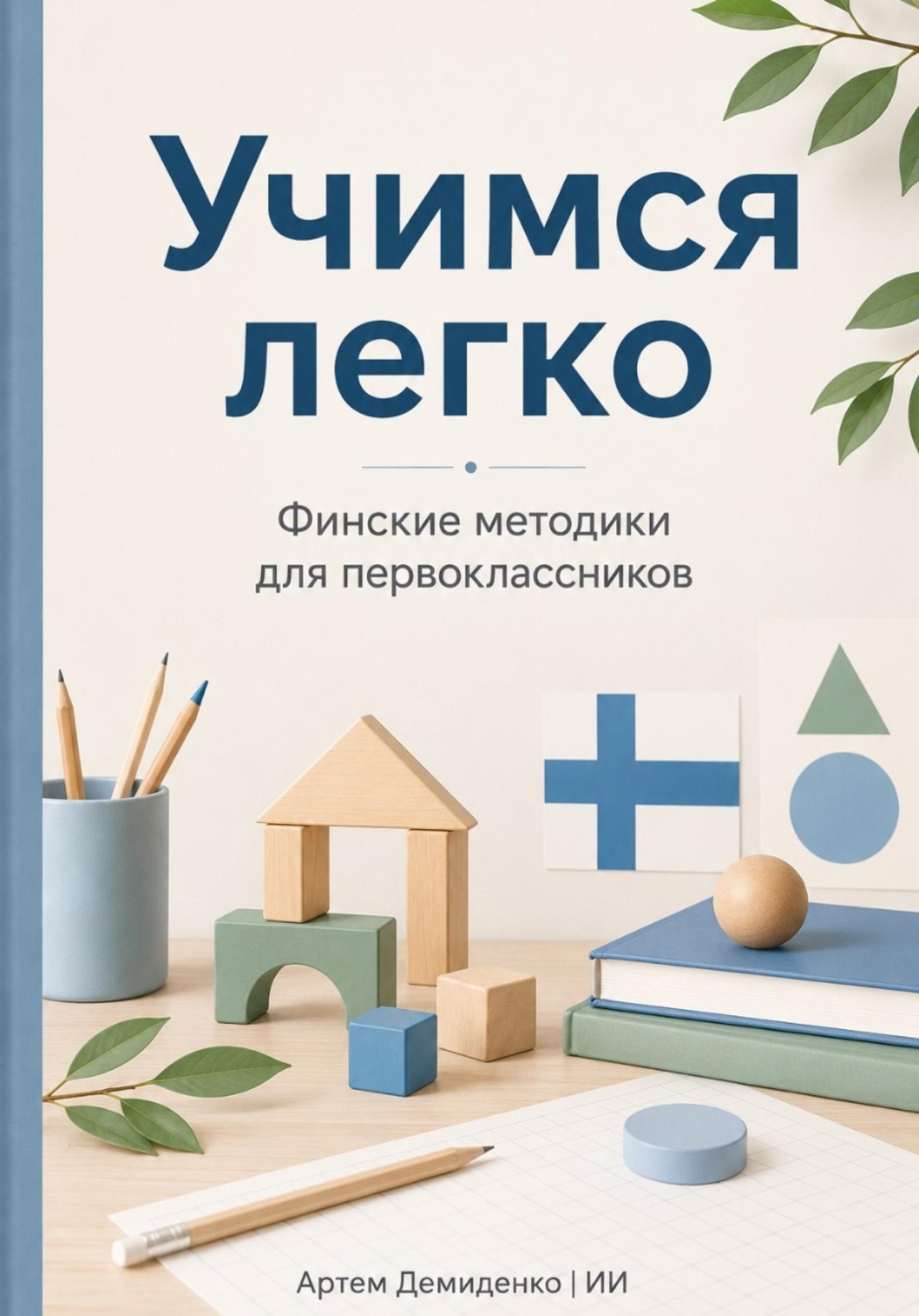 Обложка книги «Учимся легко: Финские методики для первоклассников»