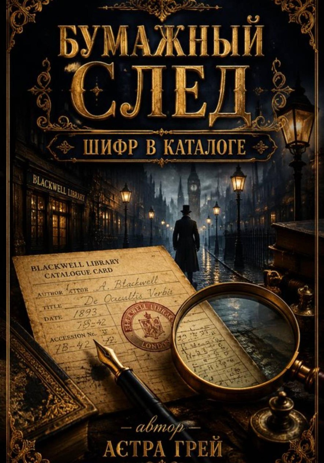 Обложка книги «Шифр в каталоге»