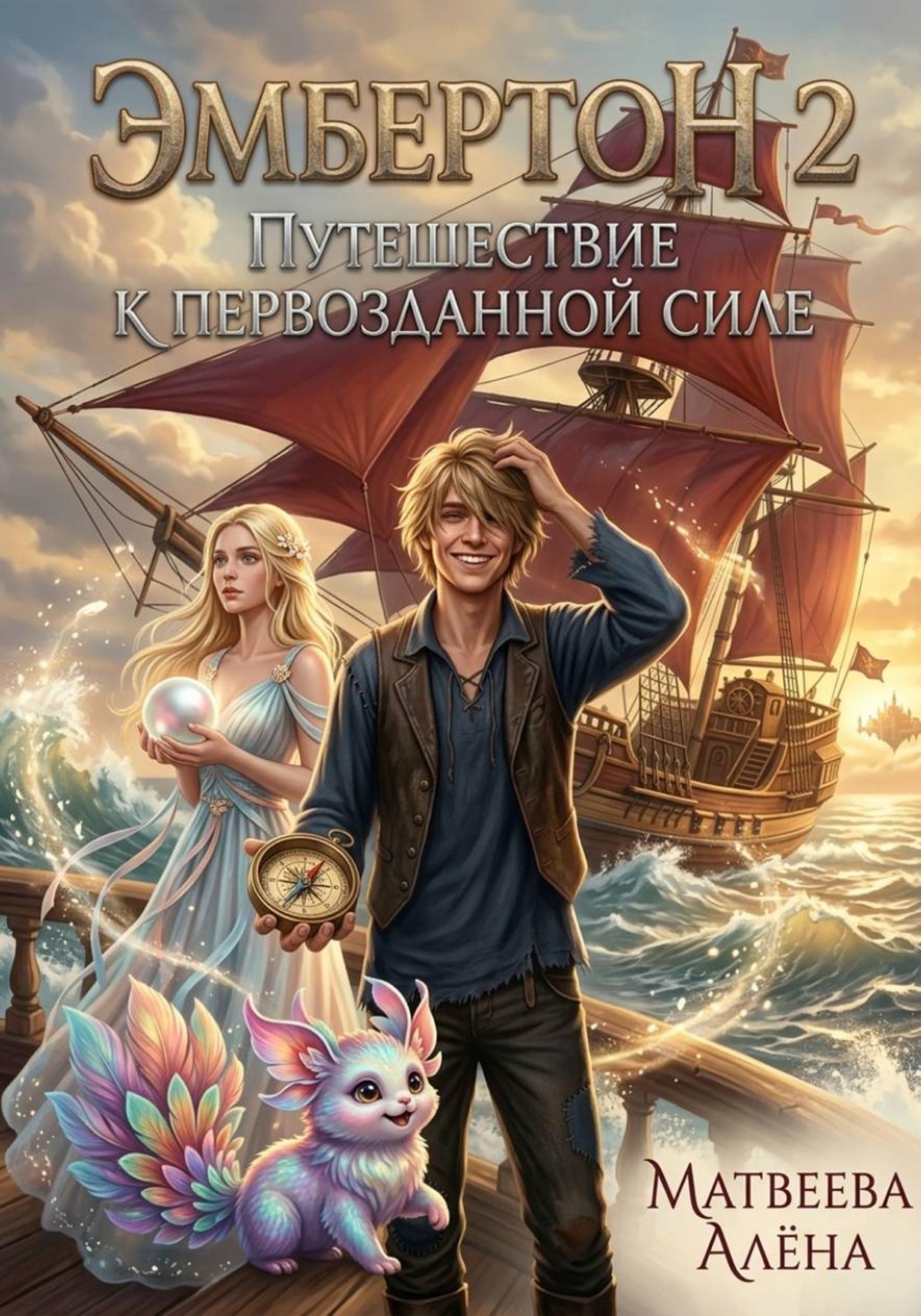 Обложка книги «Эмбертон 2: Путешествие к первозданной силе»