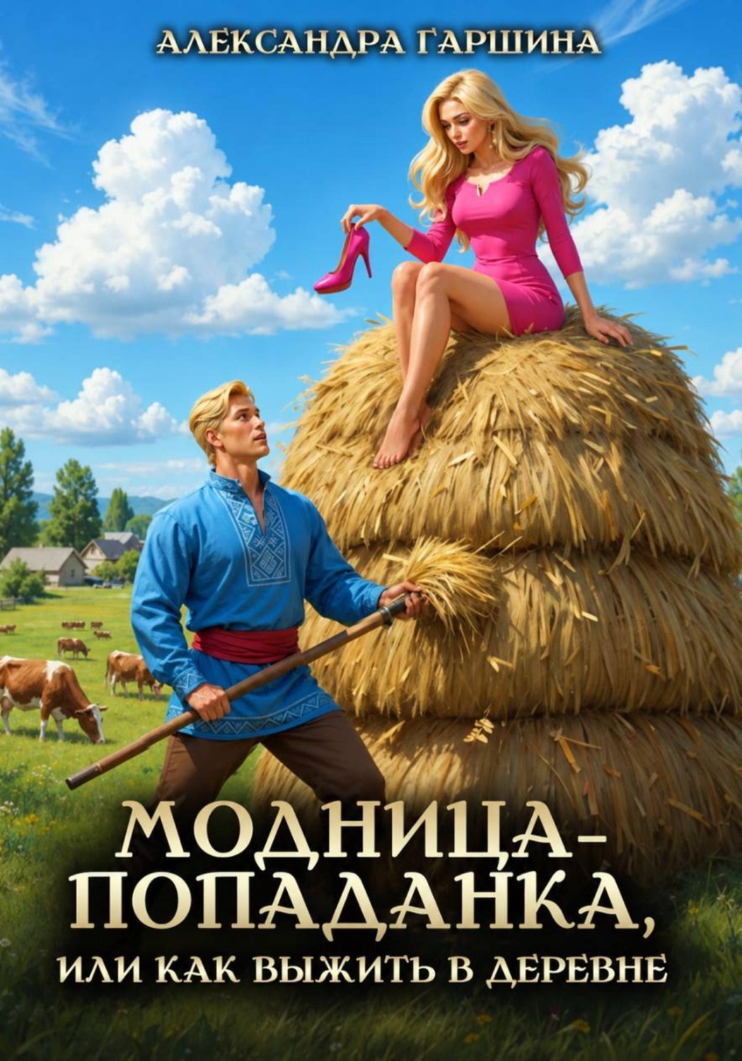 Обложка книги «Модница-попаданка, или Как выжить в деревне»