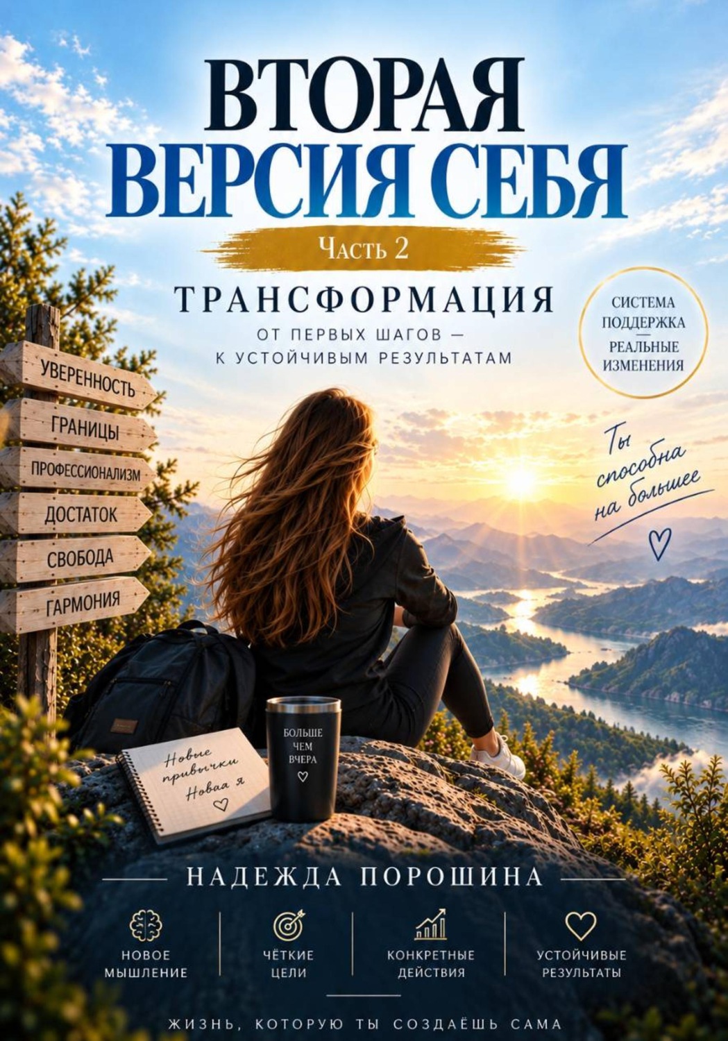 Обложка книги «ВТОРАЯ ВЕРСИЯ СЕБЯ. Книга 2. Трансформация»