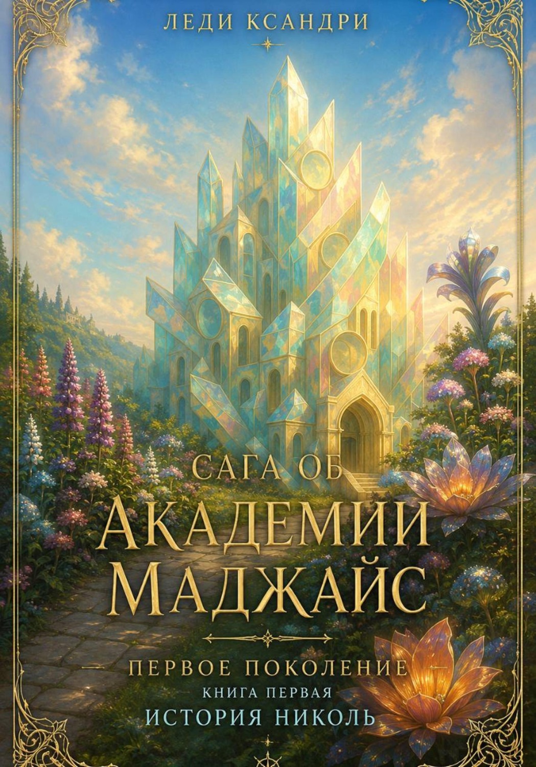 Обложка книги «Сага об Академии Маджайс. Книга первая. История Николь»