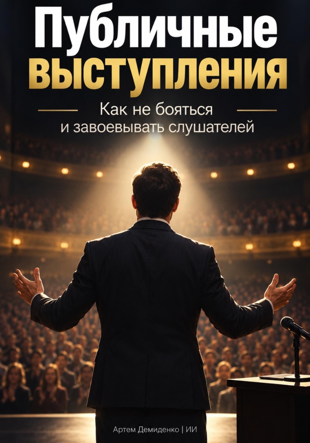 Обложка книги «Публичные выступления: Как не бояться и завоевывать слушателей»
