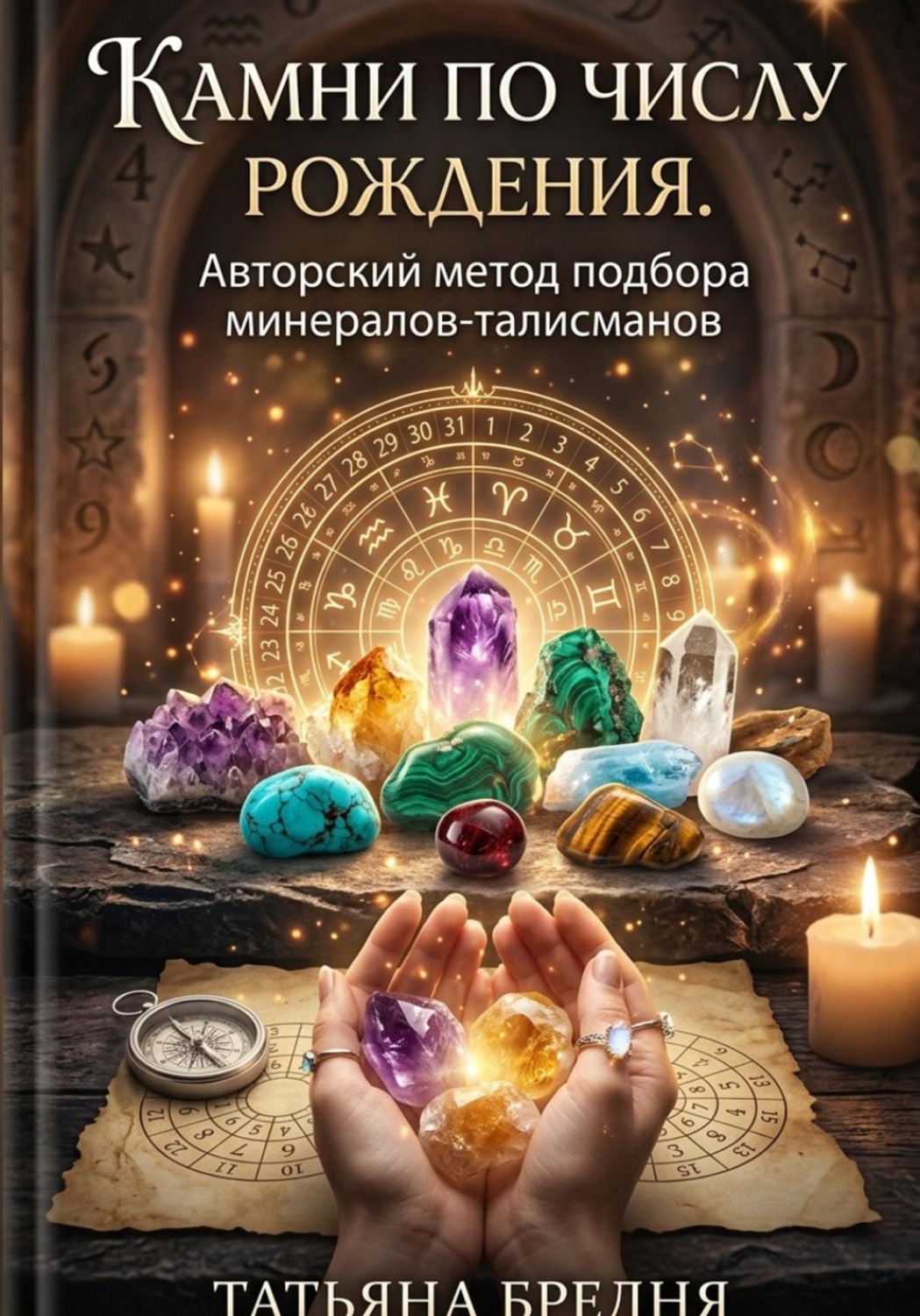 Обложка книги «Камни по числу рождения. Авторский метод подбора минералов-талисманов»