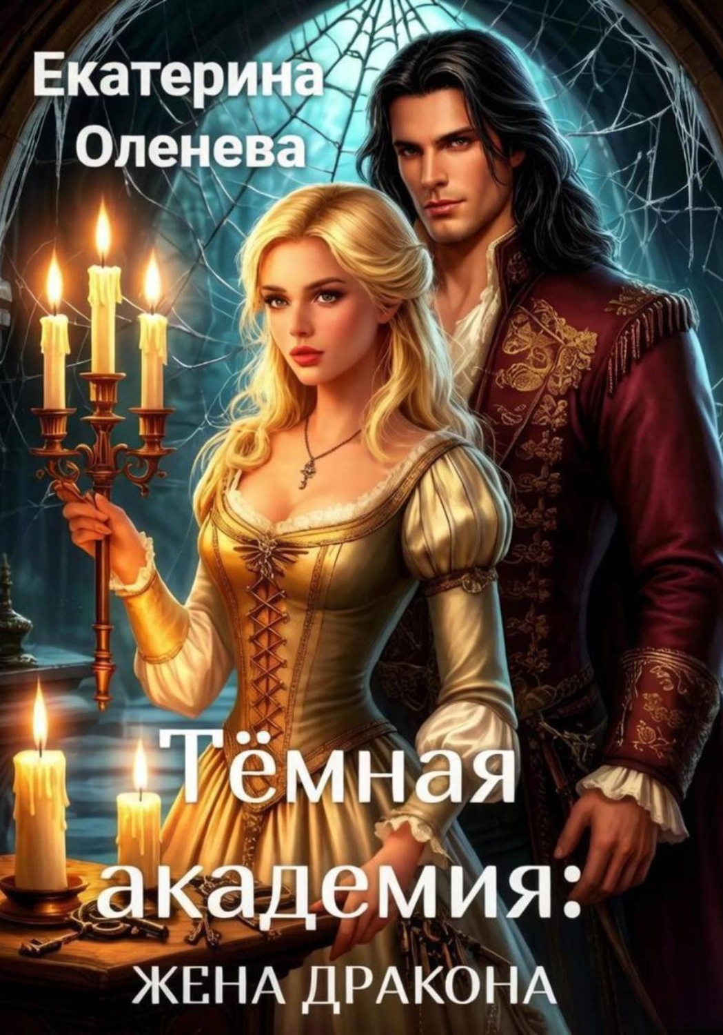 Обложка книги «Тёмная академия: жена Дракона»