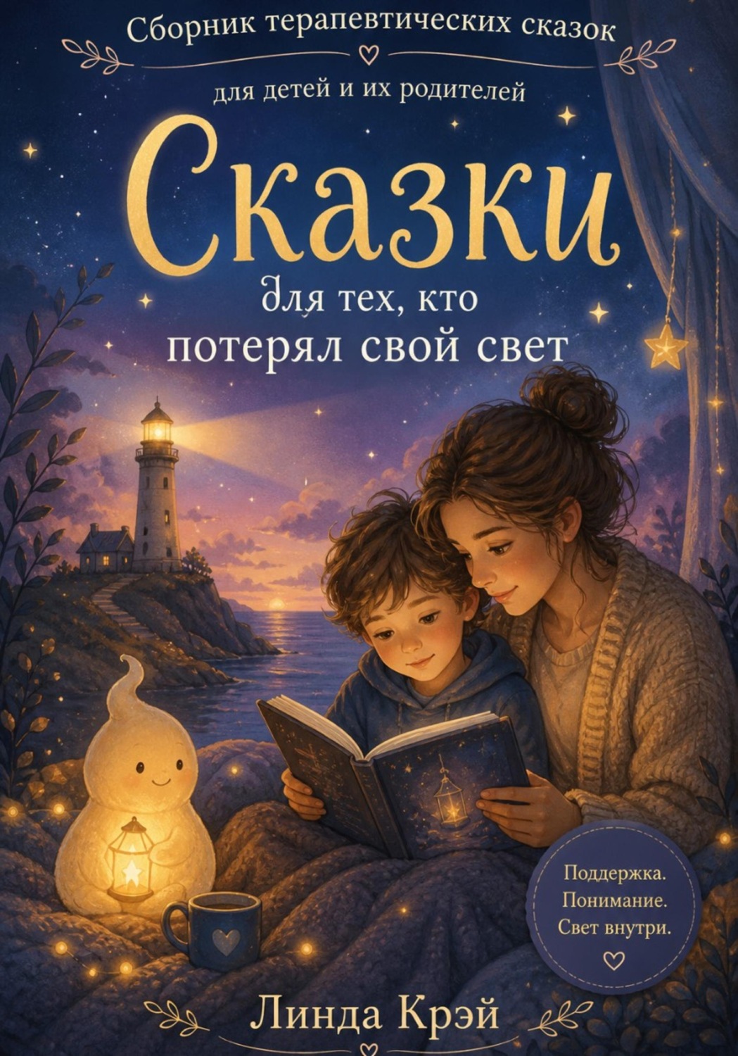 Обложка книги «Сборник терапевтических сказок для детей и их родителей»
