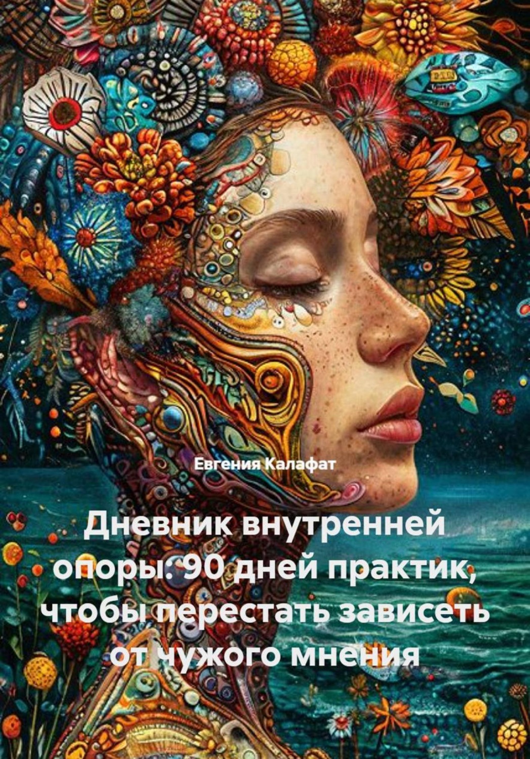 Обложка книги «Дневник внутренней опоры: 90 дней практик, чтобы перестать зависеть от чужого мнения»
