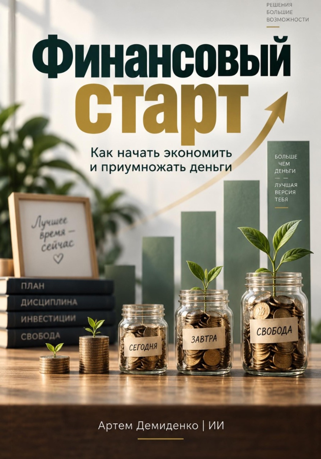 Обложка книги «Финансовый старт: Как начать экономить и приумножать деньги»