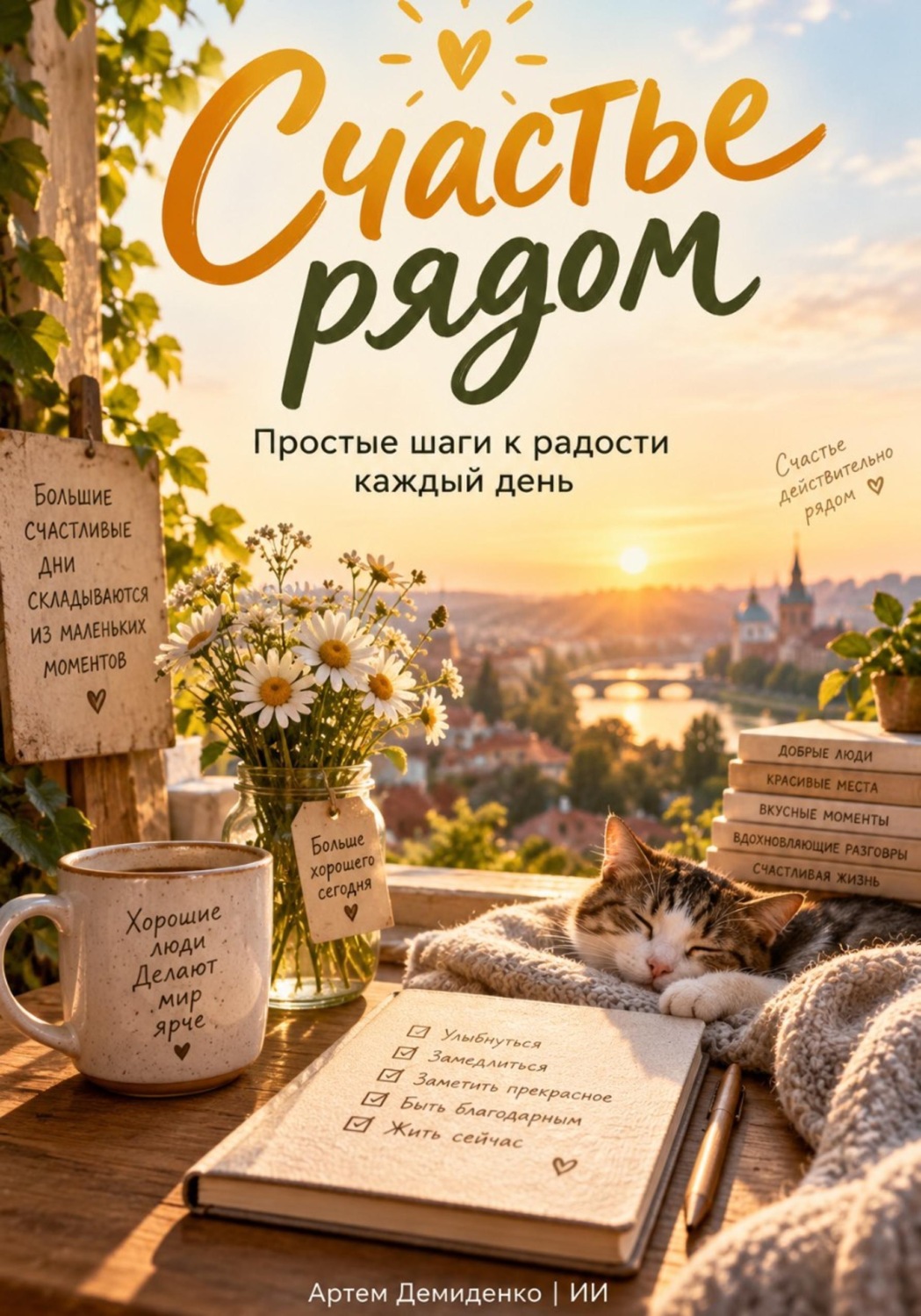 Обложка книги «Счастье рядом: Простые шаги к радости каждый день»