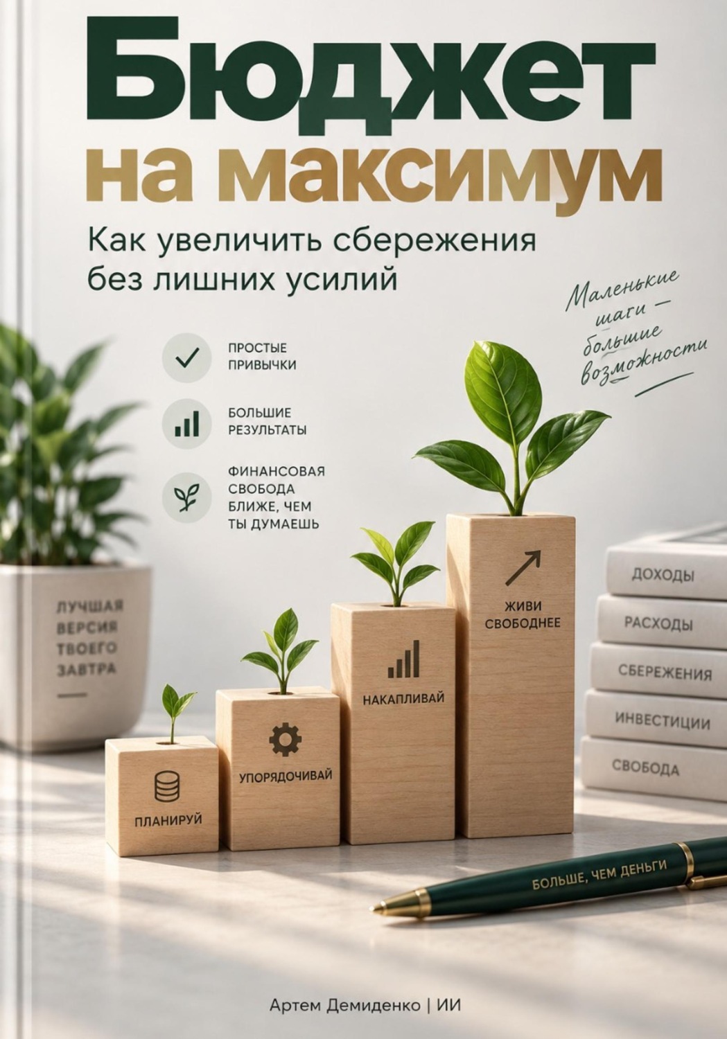Обложка книги «Бюджет на максимум: Как увеличить сбережения без лишних усилий»