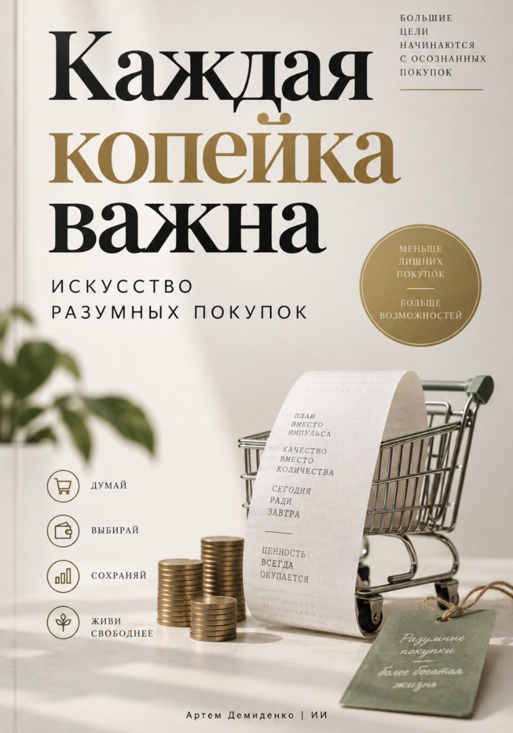 Обложка книги «Каждая копейка важна: Искусство разумных покупок»