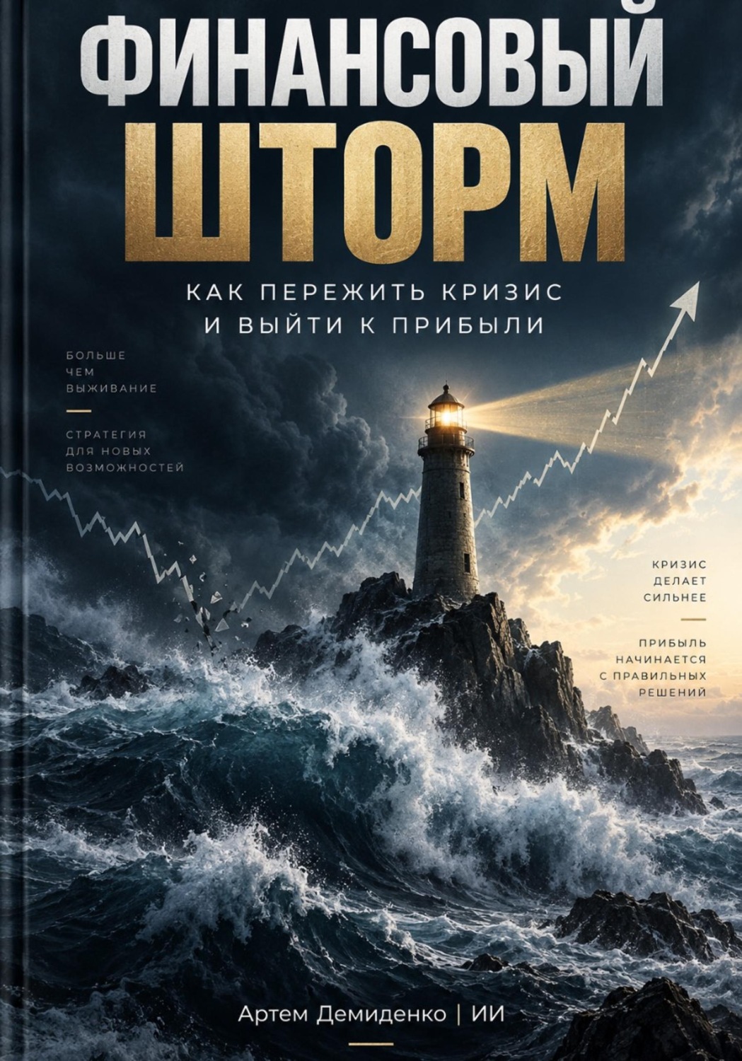 Обложка книги «Финансовый шторм: Как пережить кризис и выйти к прибыли»