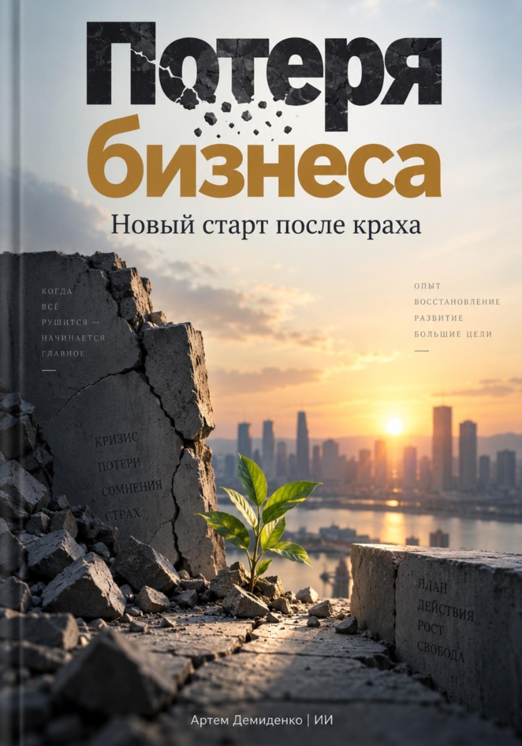 Обложка книги «Потеря бизнеса: Новый старт после краха»